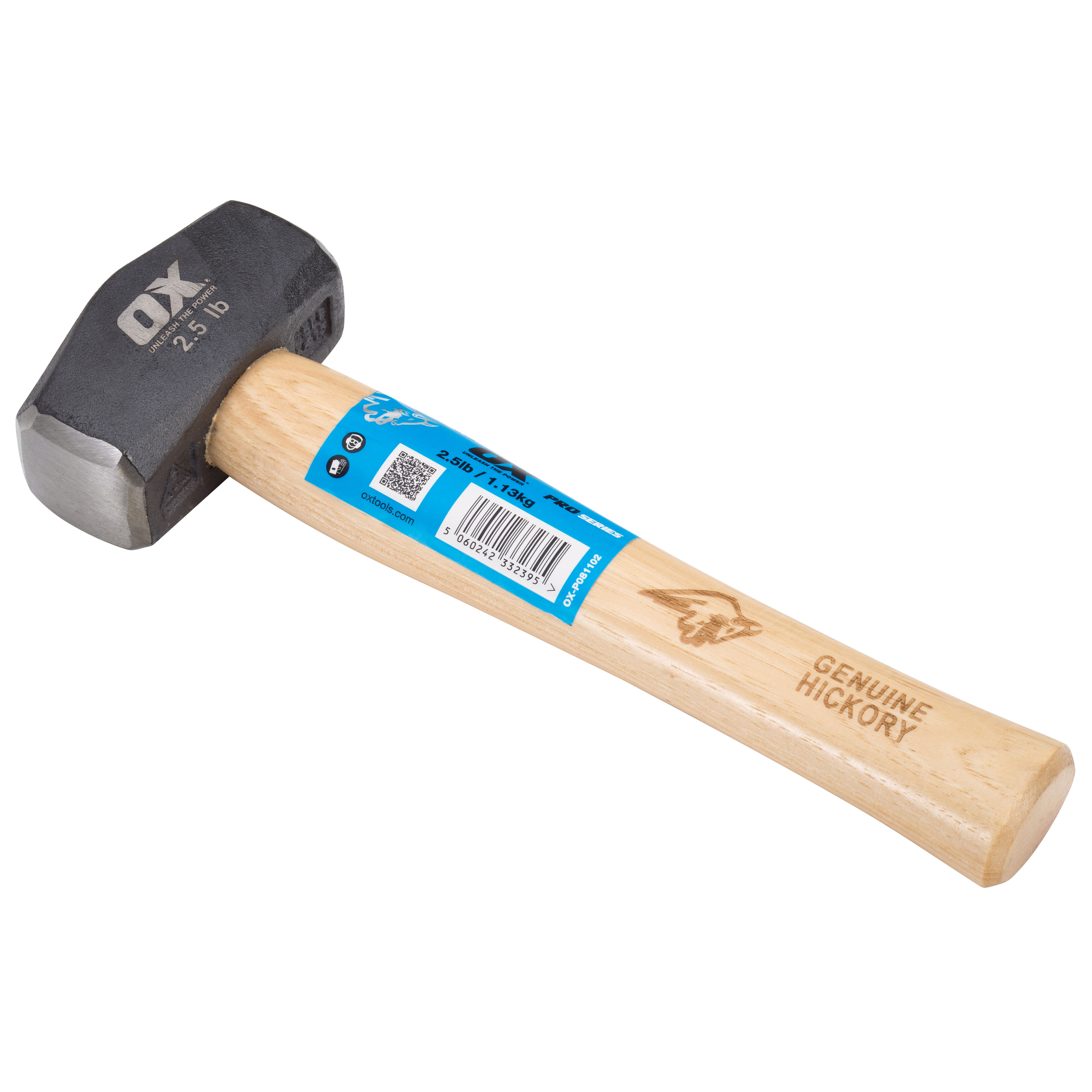 OX Pro Hickory Handle Club Hammer 2.5lb (1.13kg) OX-P081102