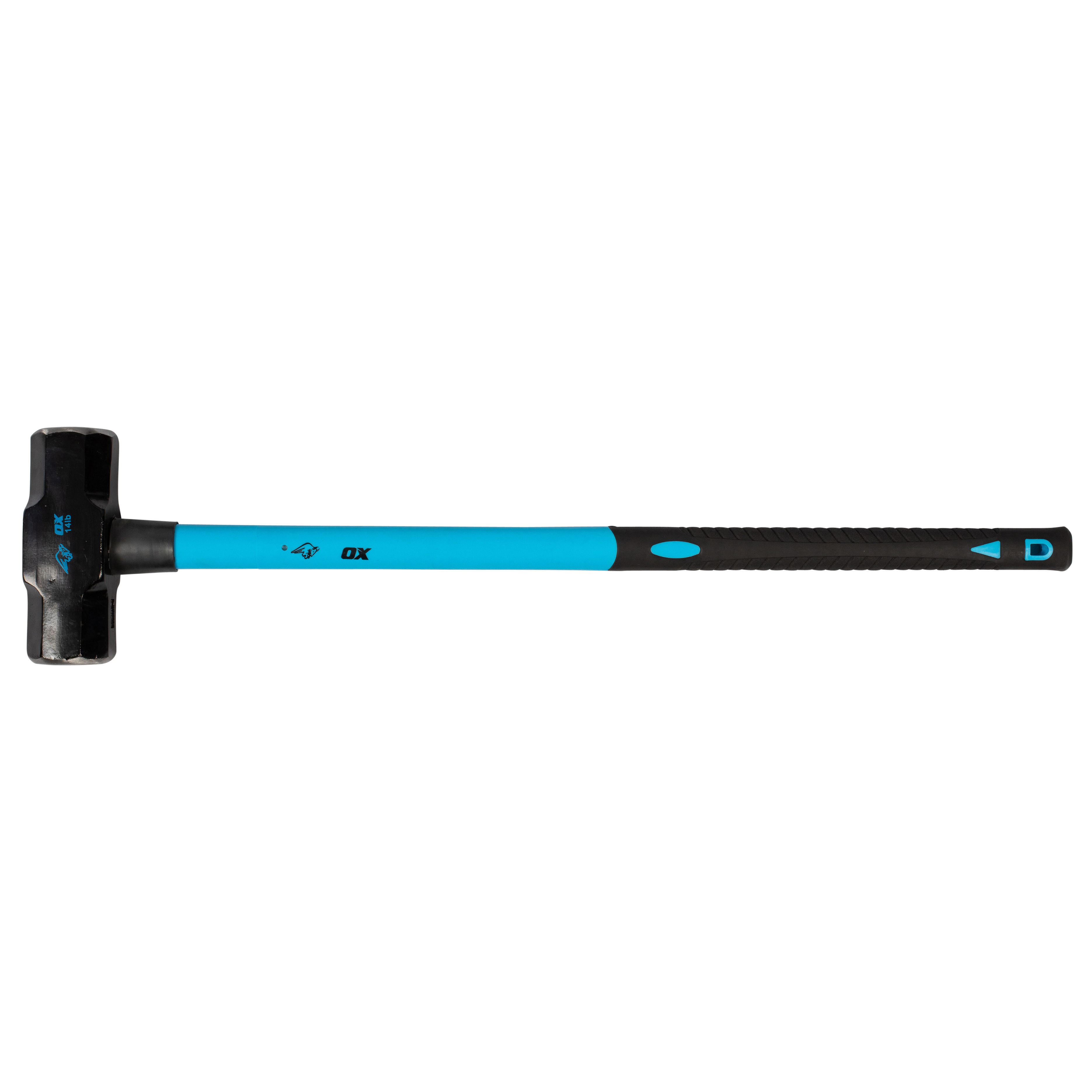OX Trade Fibreglass Handle Sledgehammer 14lb (6.3kg) OX-T081514