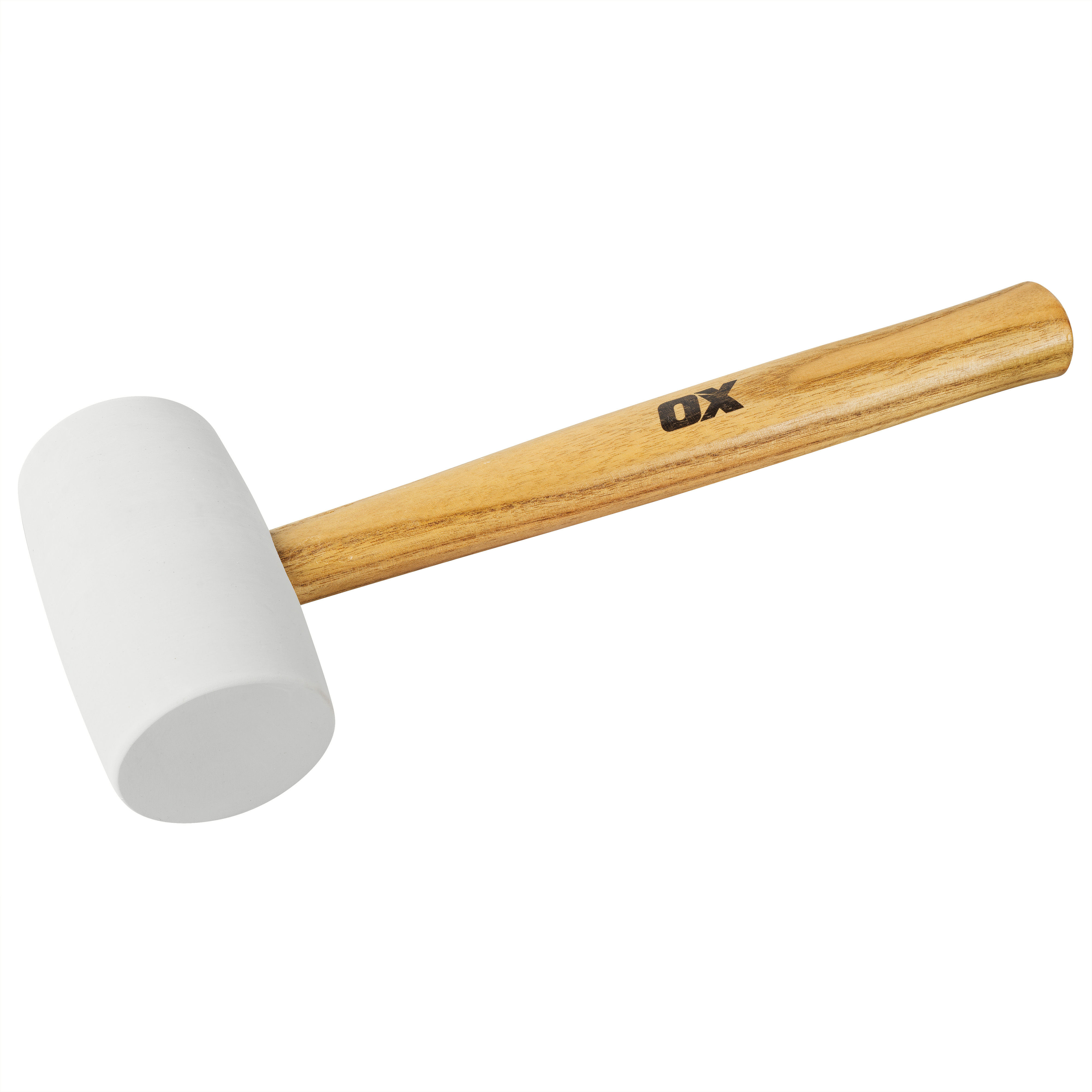 OX Pro Non-Marking Rubber Mallet White 24oz (680g) OX-P081824