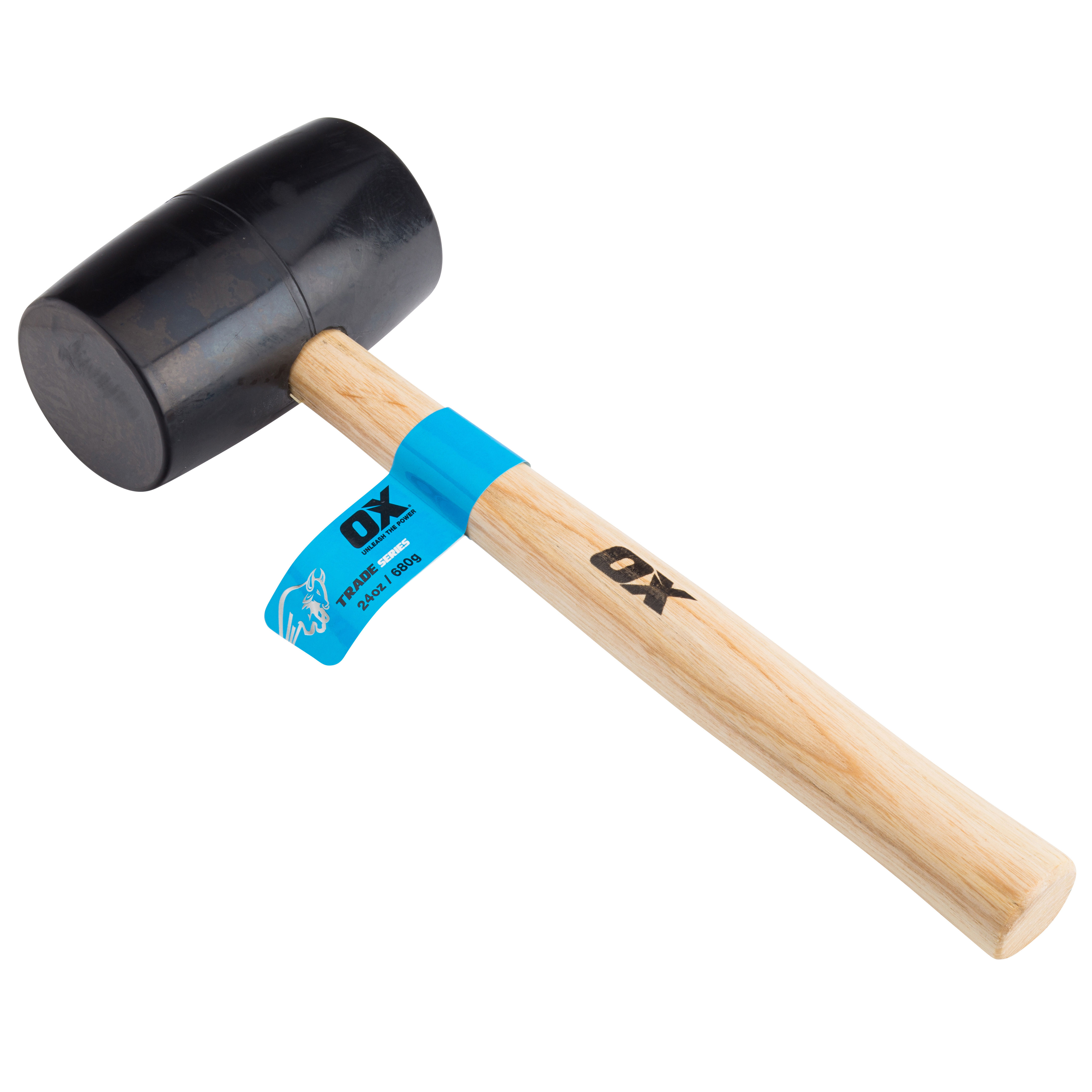OX Trade Rubber Mallet Black 24oz (680g) OX-T081724