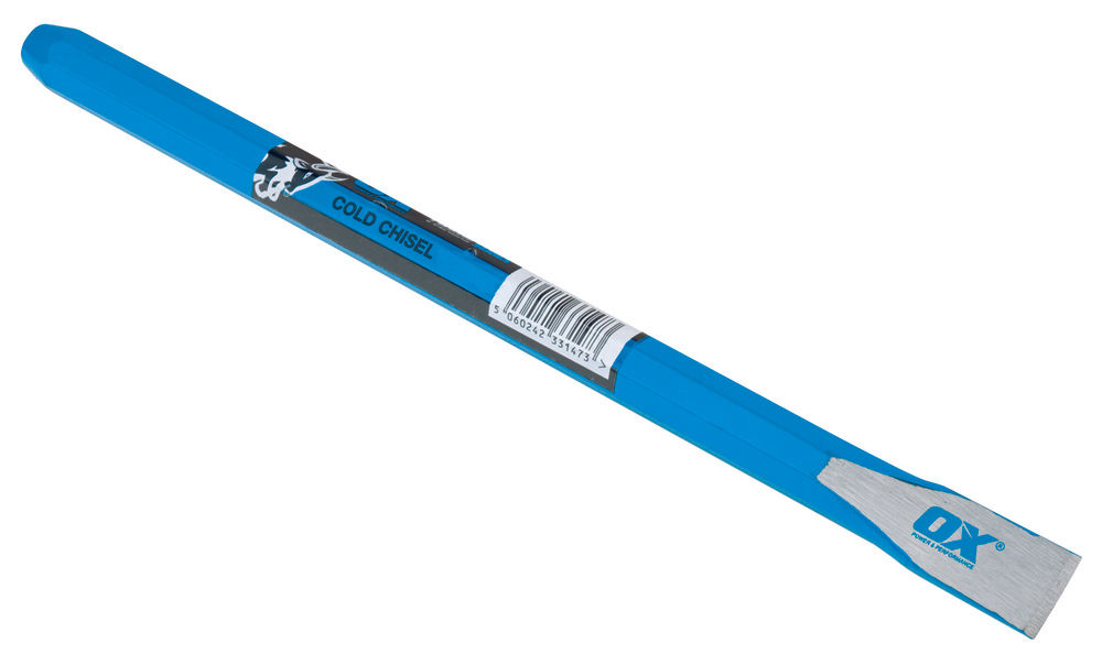 OX Trade Cold Chisel 1" x 18" (25mm x 450mm) OX-T090118