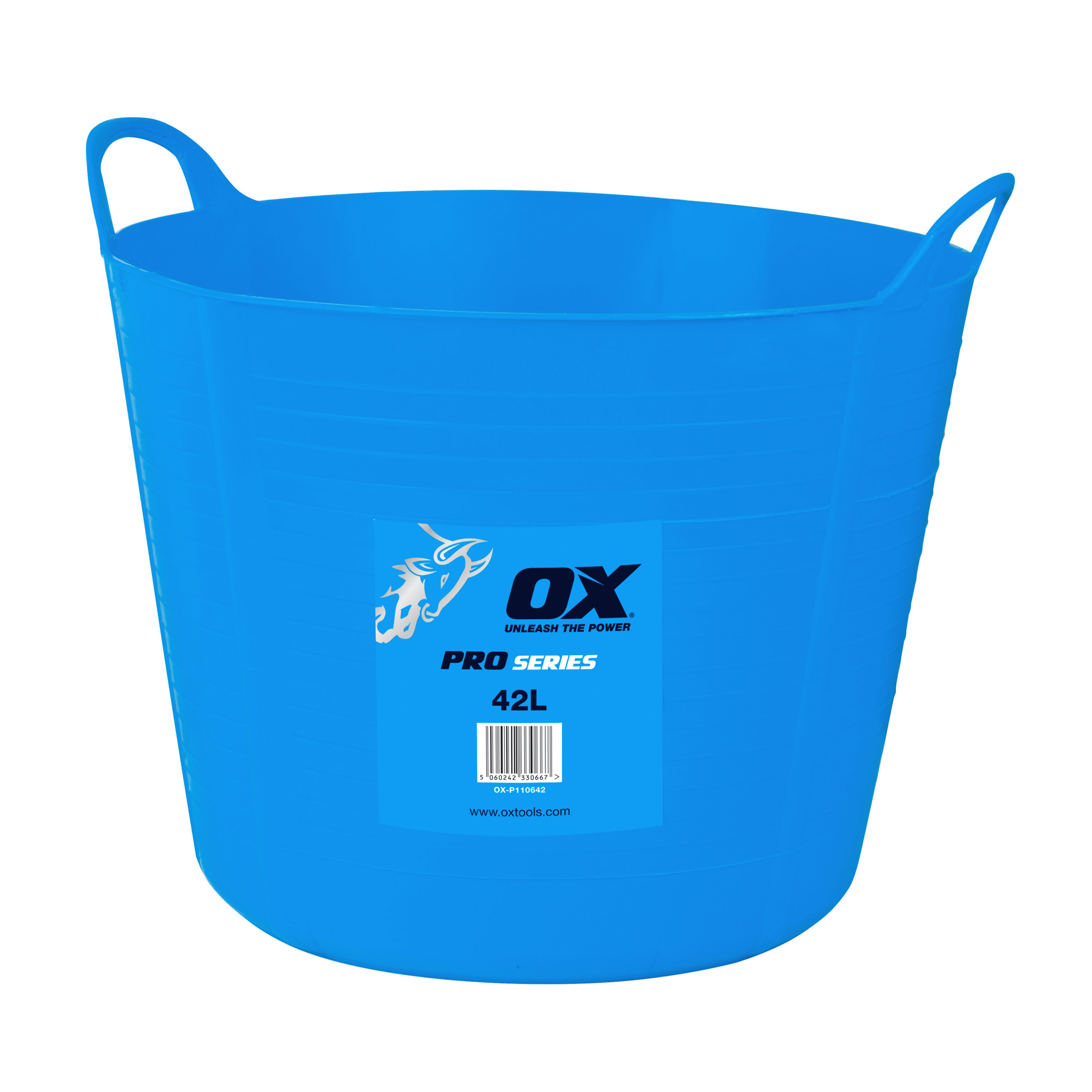 OX Pro Heavy Duty Flexi Tub 42L
