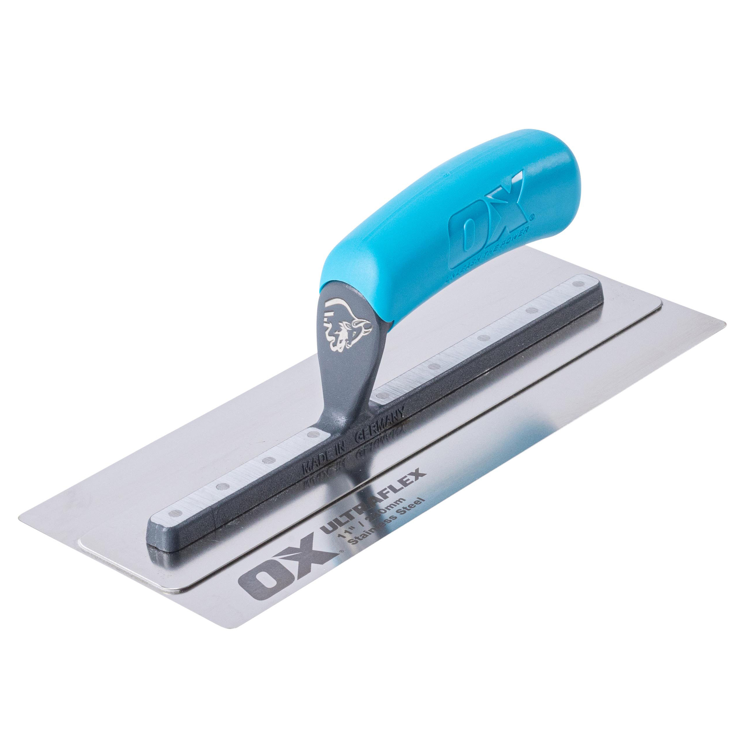 OX Pro UltraFlex Plastering Finishing Trowel 11" (280mm x 110mm) OX-P530111