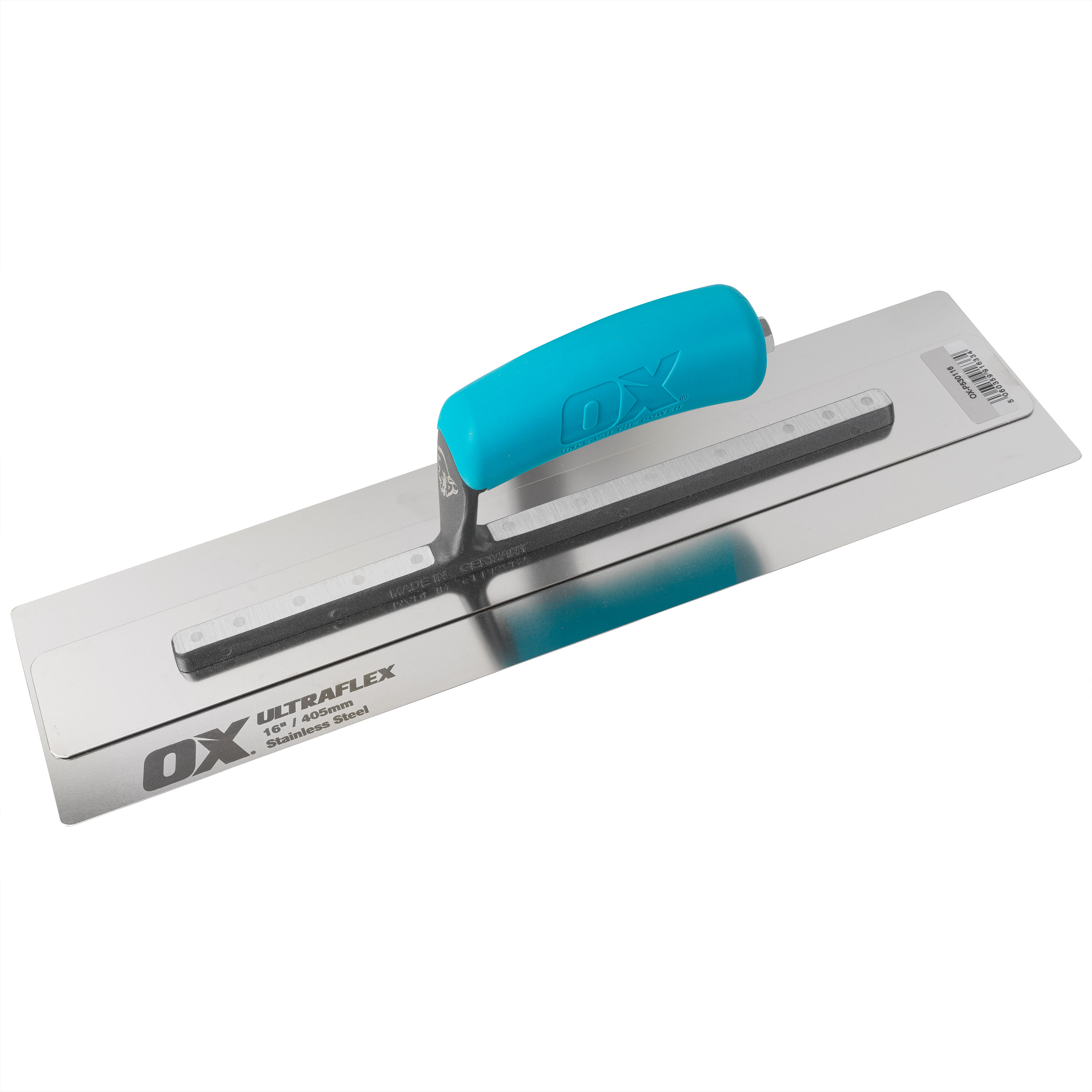 OX Pro UltraFlex Plastering Finishing Trowel 16" (405mm x 110mm) OX-P530116