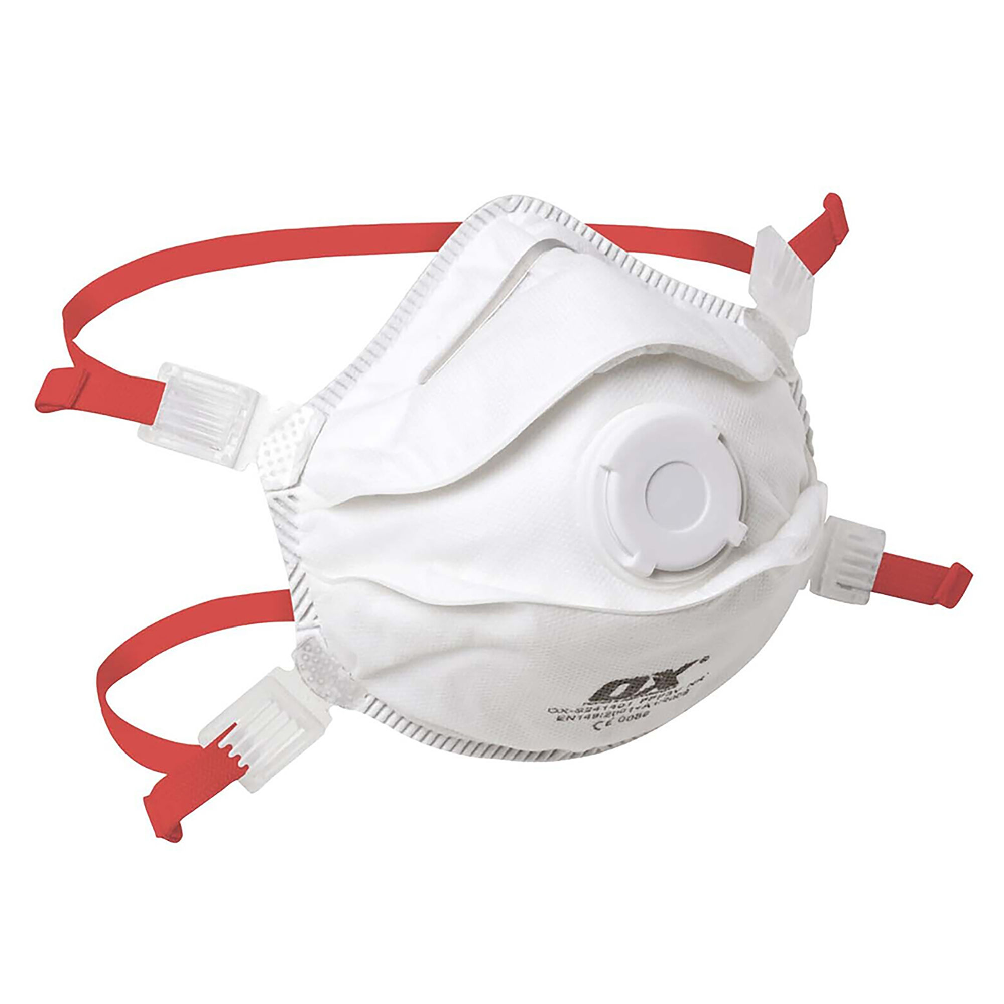 OX S312 FFP3V NR Moulded Cup Valved Respirator Mask - OX-S489201