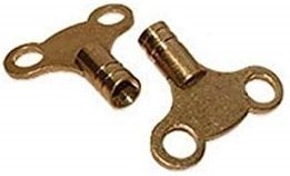 Rothenberger Brass Radiator Air Bleed Keys (2 Pack) 80107