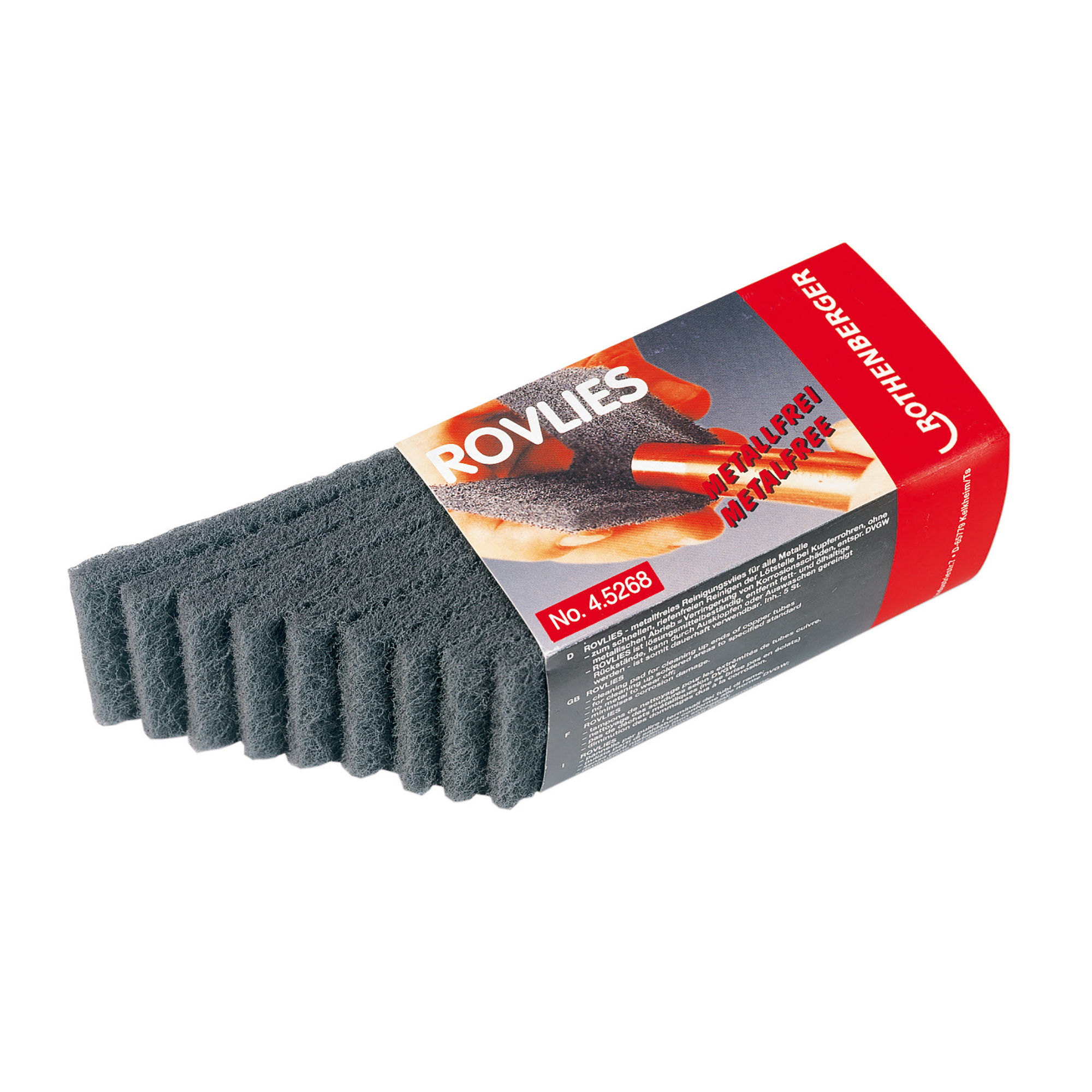 Rothenberger Rovlies Pipe Cleaning Pads (10 Pack) 45268