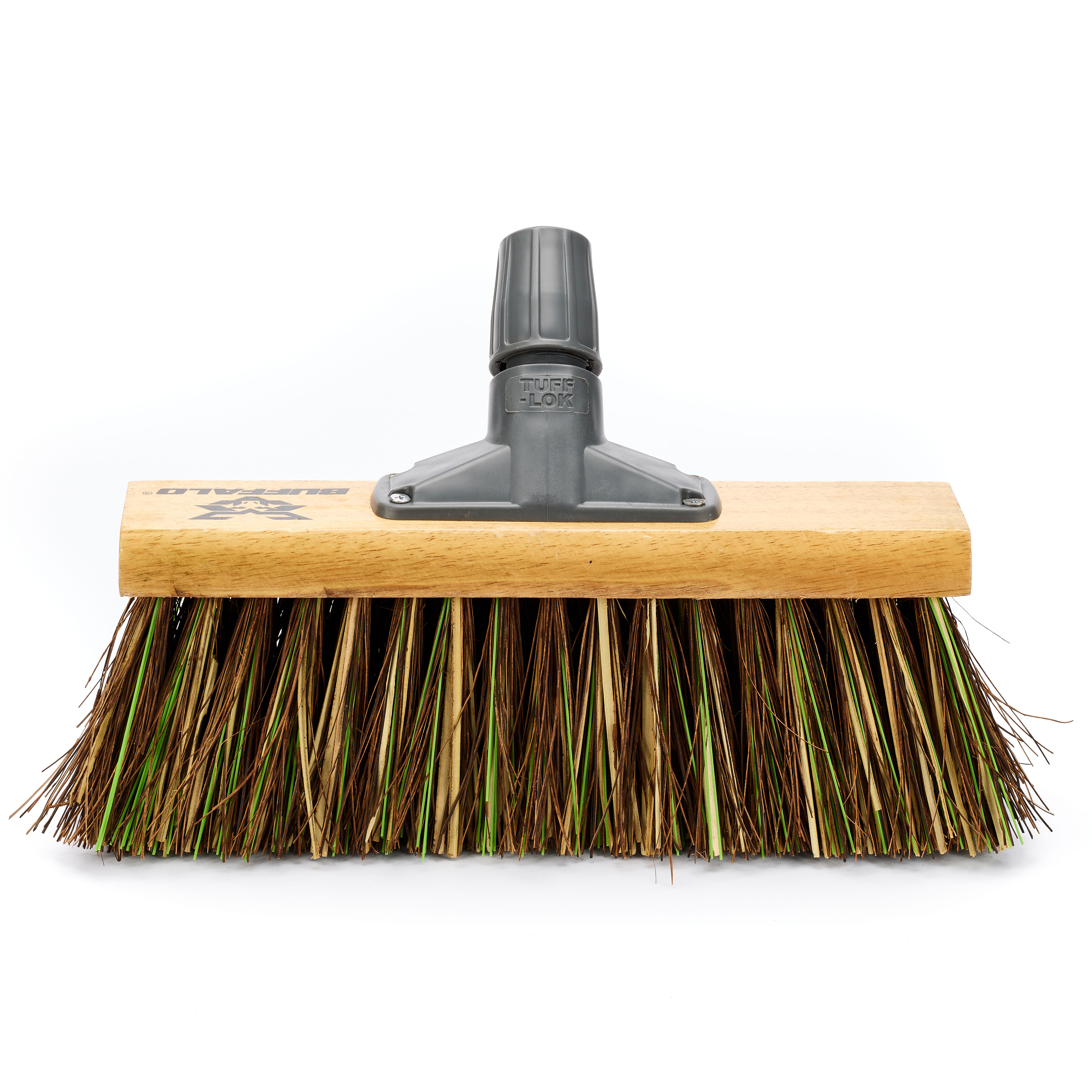 Buffalo Stiff Bassine Mix Scavenger Broom Head 13" - 2398