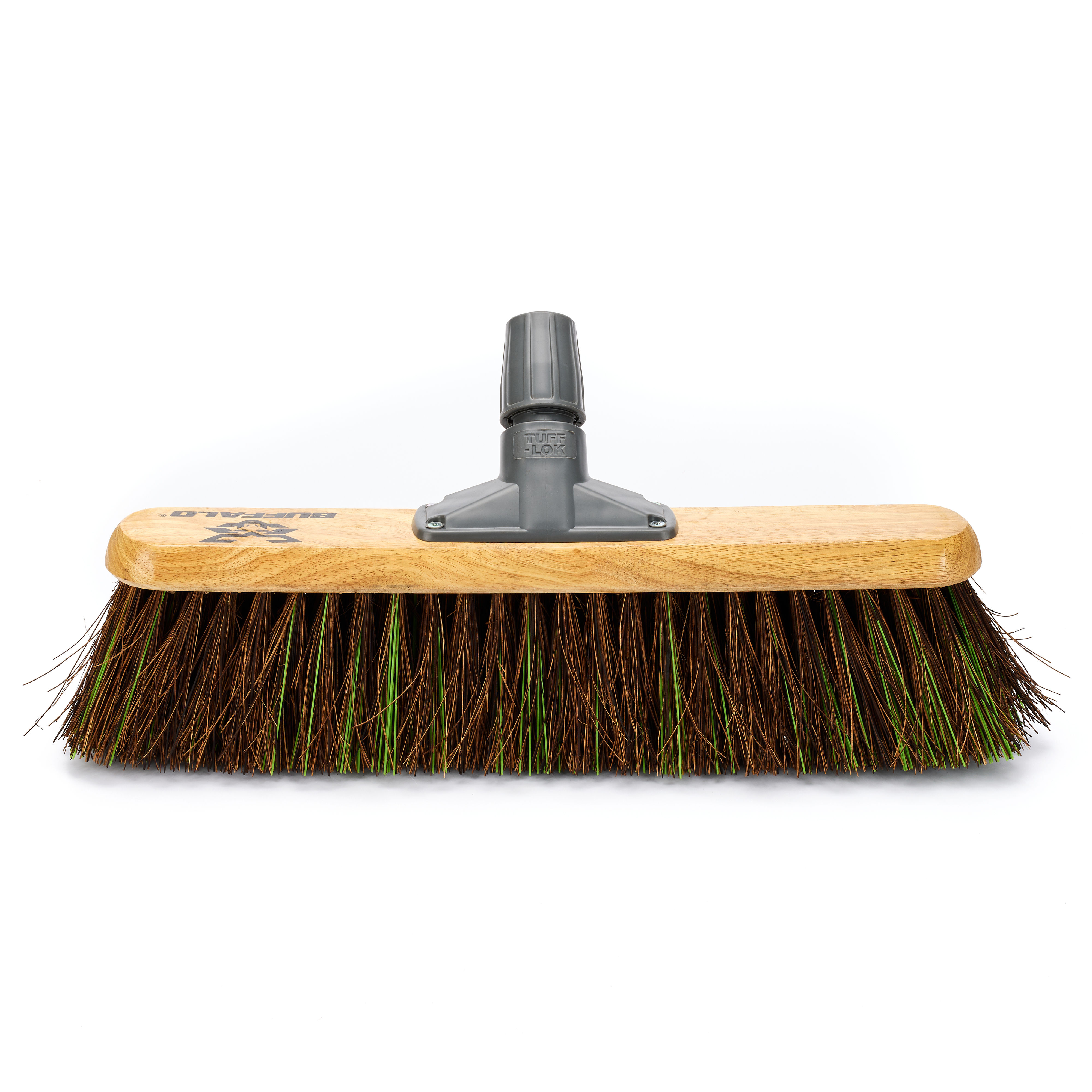 Buffalo Stiff Bassine Mix Platform Broom Head 18" - 2352