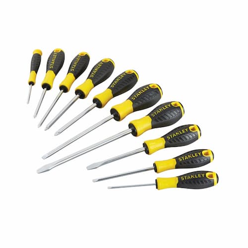Stanley 10-piece Essential Screwdriver Set - STA060211