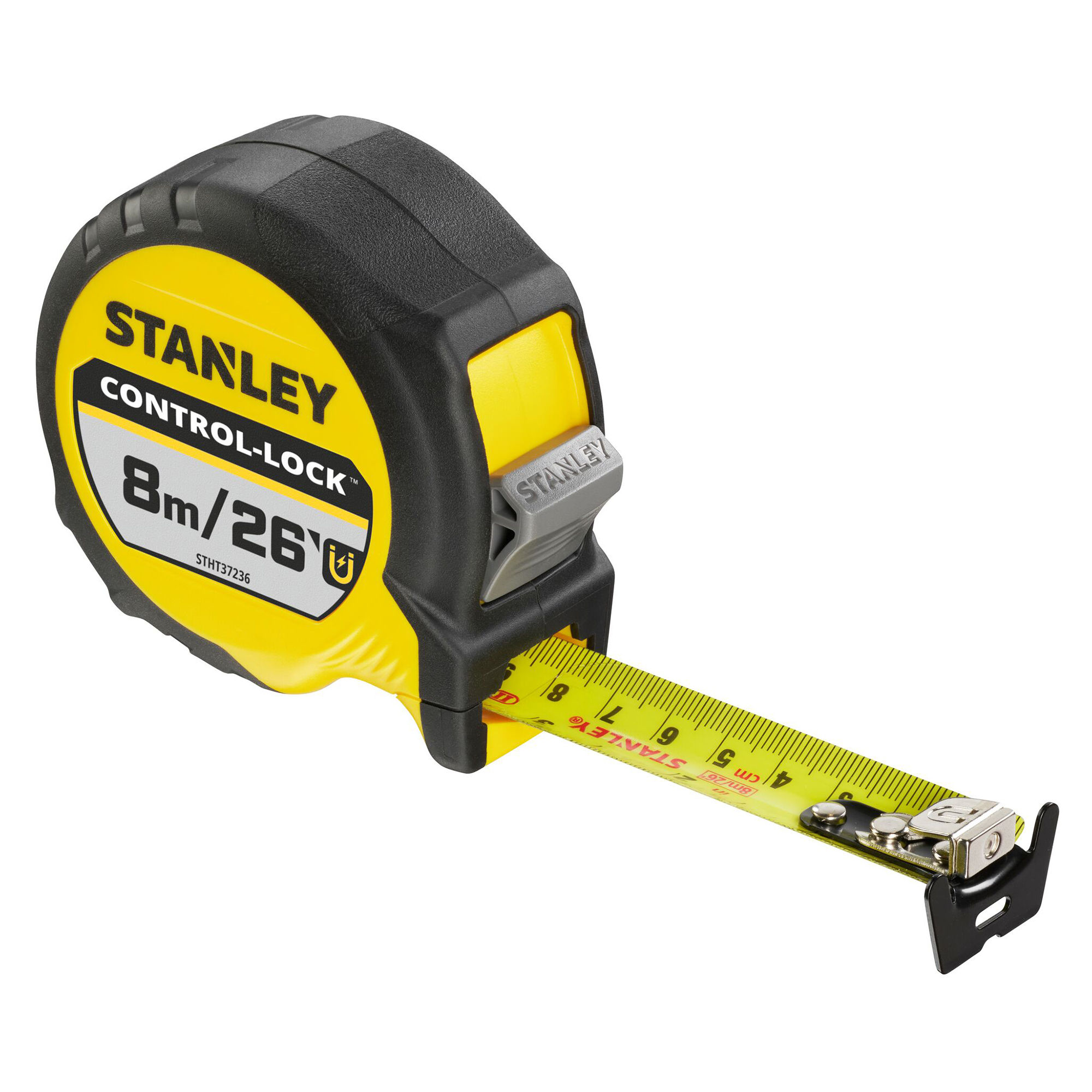 Stanley Control-Lock Tape Measure 8m - STA537236