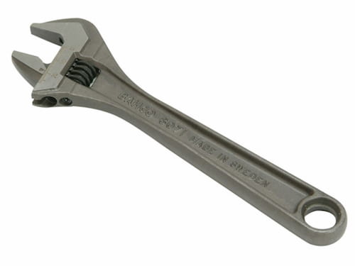 Bahco 8070  Black Adjustable Wrench 6In - BAH8070