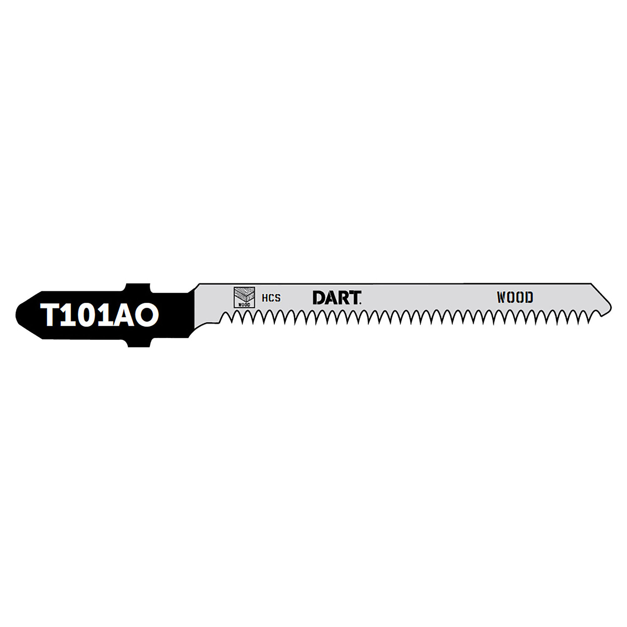 Dart T101AO Wood Cutting Jigsaw Blades (5 Pack) DJB15