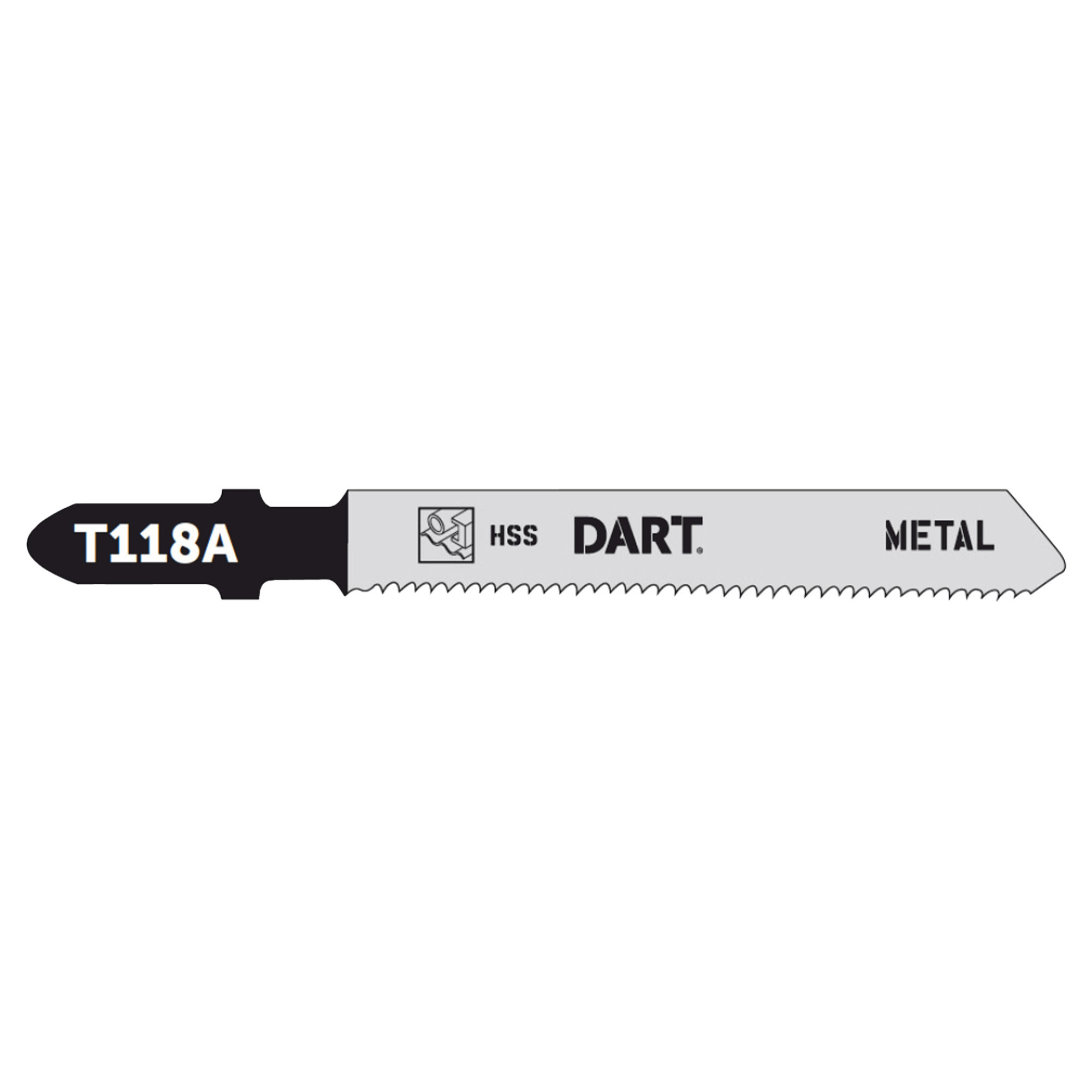 Dart Metal Cutting Jigsaw Blade T118A (5 Pack) 77mm - DJB31