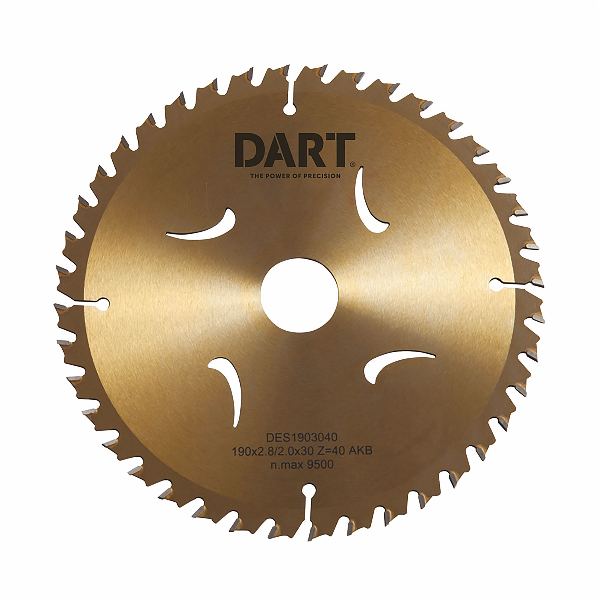 Dart Gold ATB Wood Saw Blade D235mm x B30mm x Z40 – DES2353040