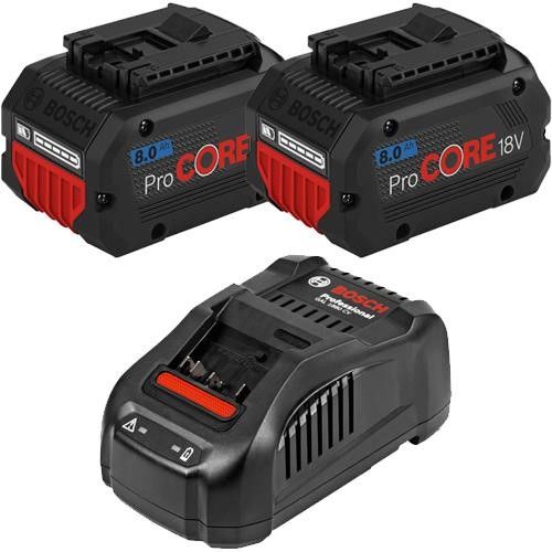 Bosch 18V Energy Starter Kit c/w 1x 4Ah ProCORE Battery & 18v Compact Charger