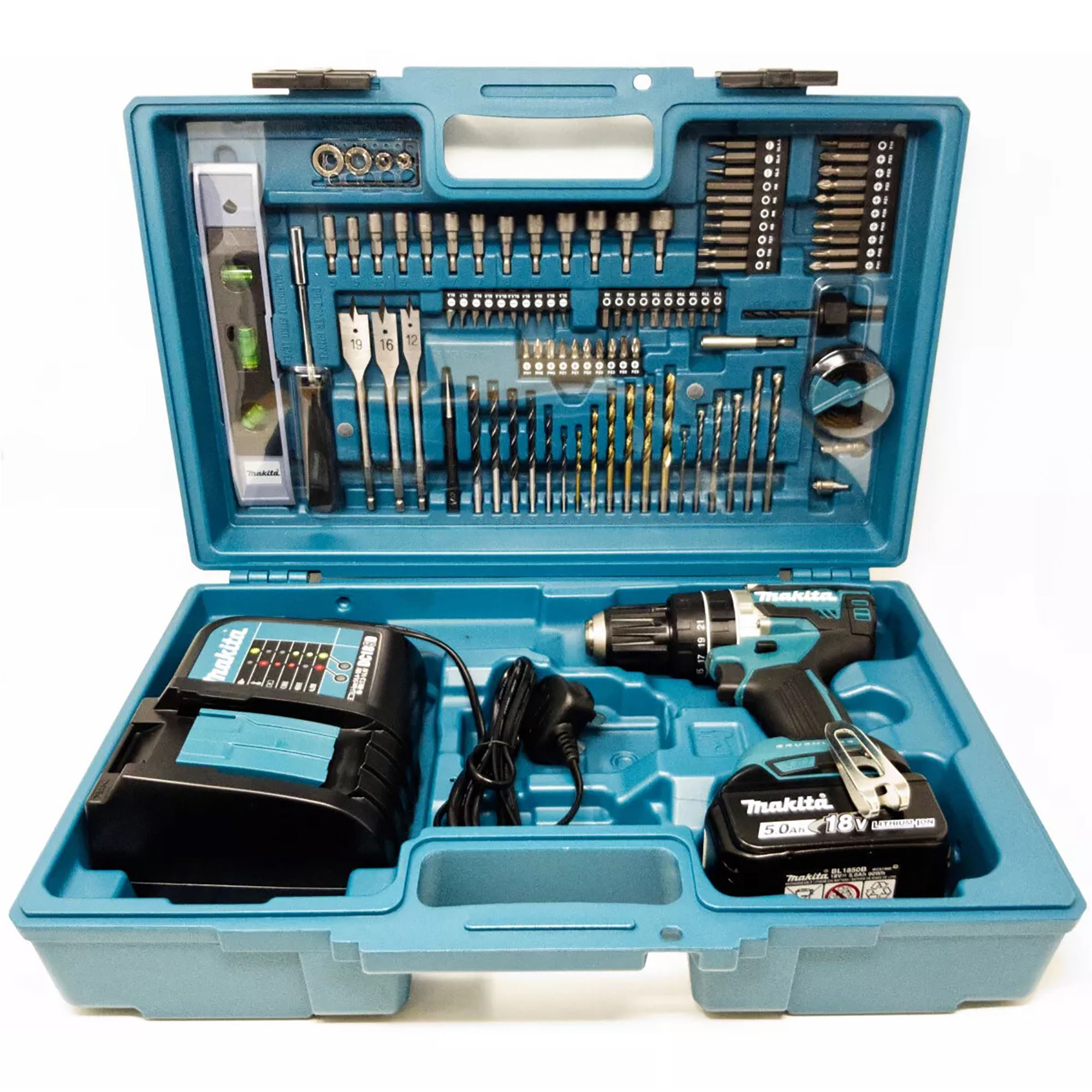 Makita Brushless Combi Drill Kit - 18V - DHP484STX5