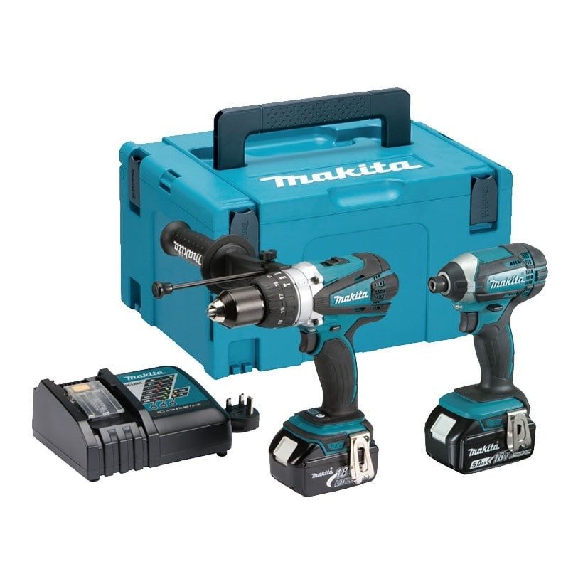 Makita DLX2145TJ Twin Kit Including 2 Batteries