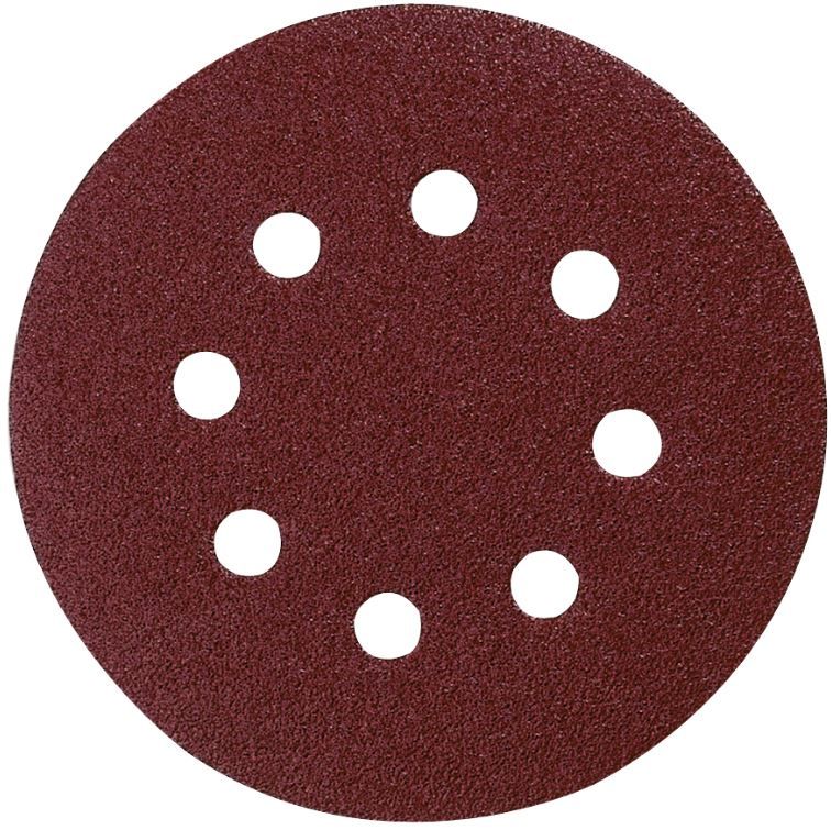 Makita Velcro Backed Abrasive Discs 120 Grit (10 Pack) 125mm - P-43577