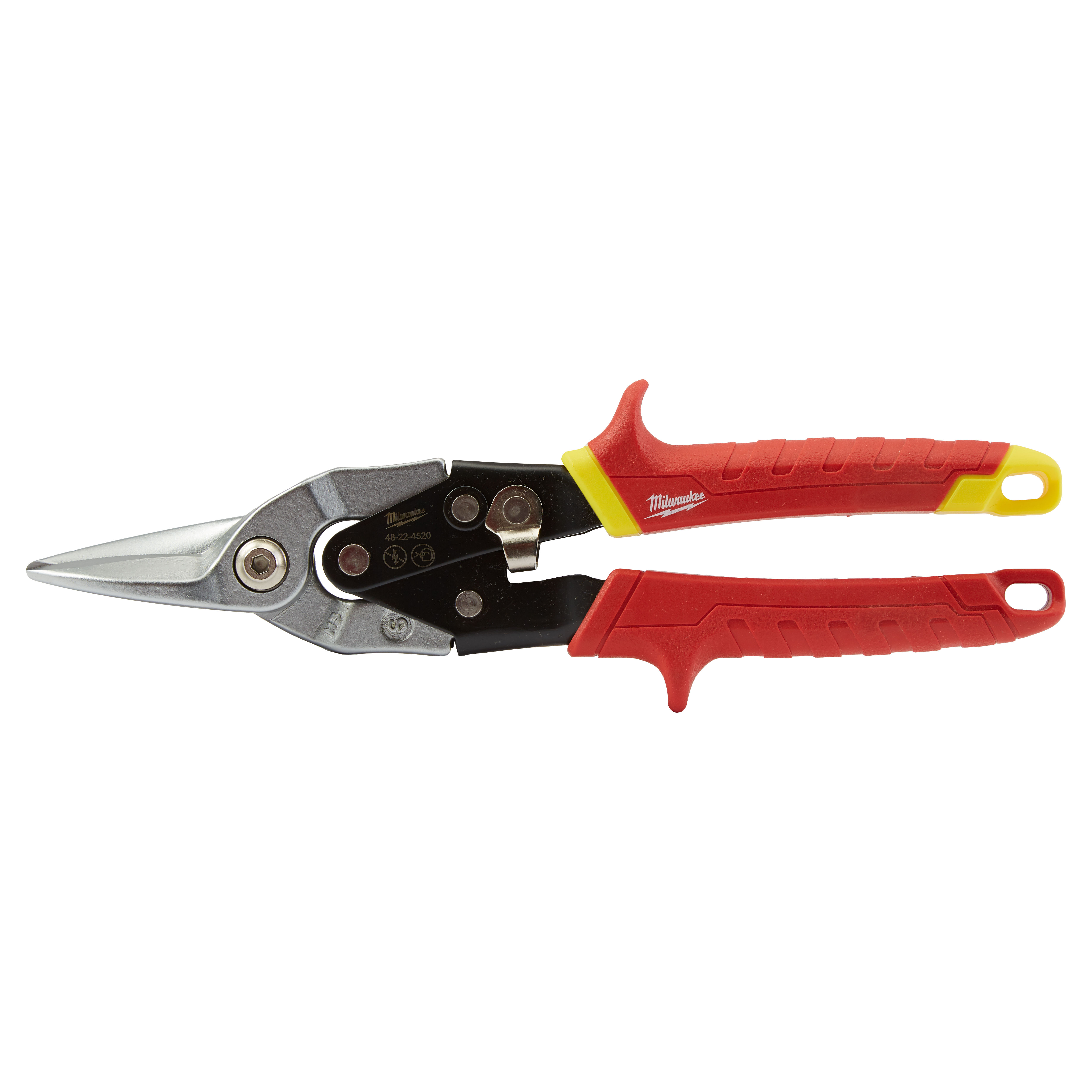 Milwaukee Straight Cut Metal Aviation Snips 260mm
