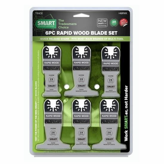 Smart Trade Rapid Wood Blade Kit (6 Piece) H6RWK