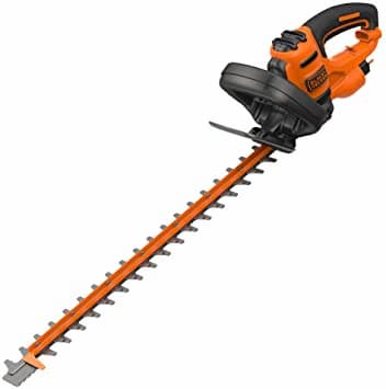 Black + Decker 600W 60CM Hedge Trimmer with Saw Blade - BEHTS501-GB