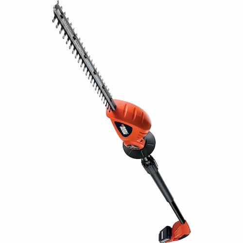 Black + Decker 18V Lithium Ion 2.0Ah 43CM Pole Hedge Trimmer  - GTC1843L20-GB