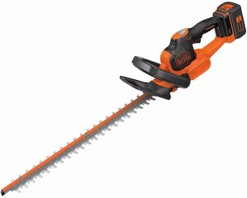 Black + Decker 36V Lithium Ion 2.0Ah 55CM Hedge Trimmer With Power Command - GTC36552PC-GB