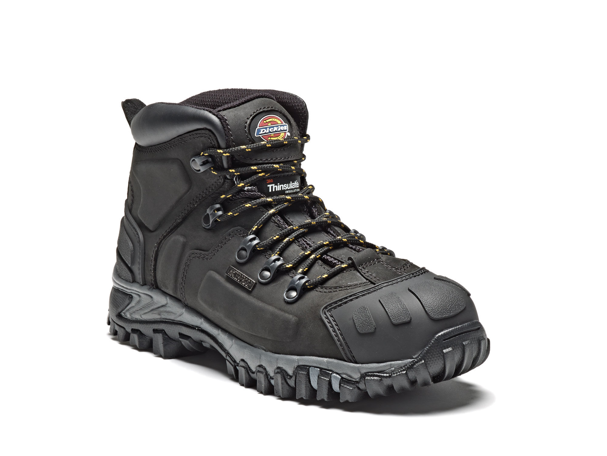 Dickies safety toe insulated black boots, size 9D tppe167p_1 main image 3