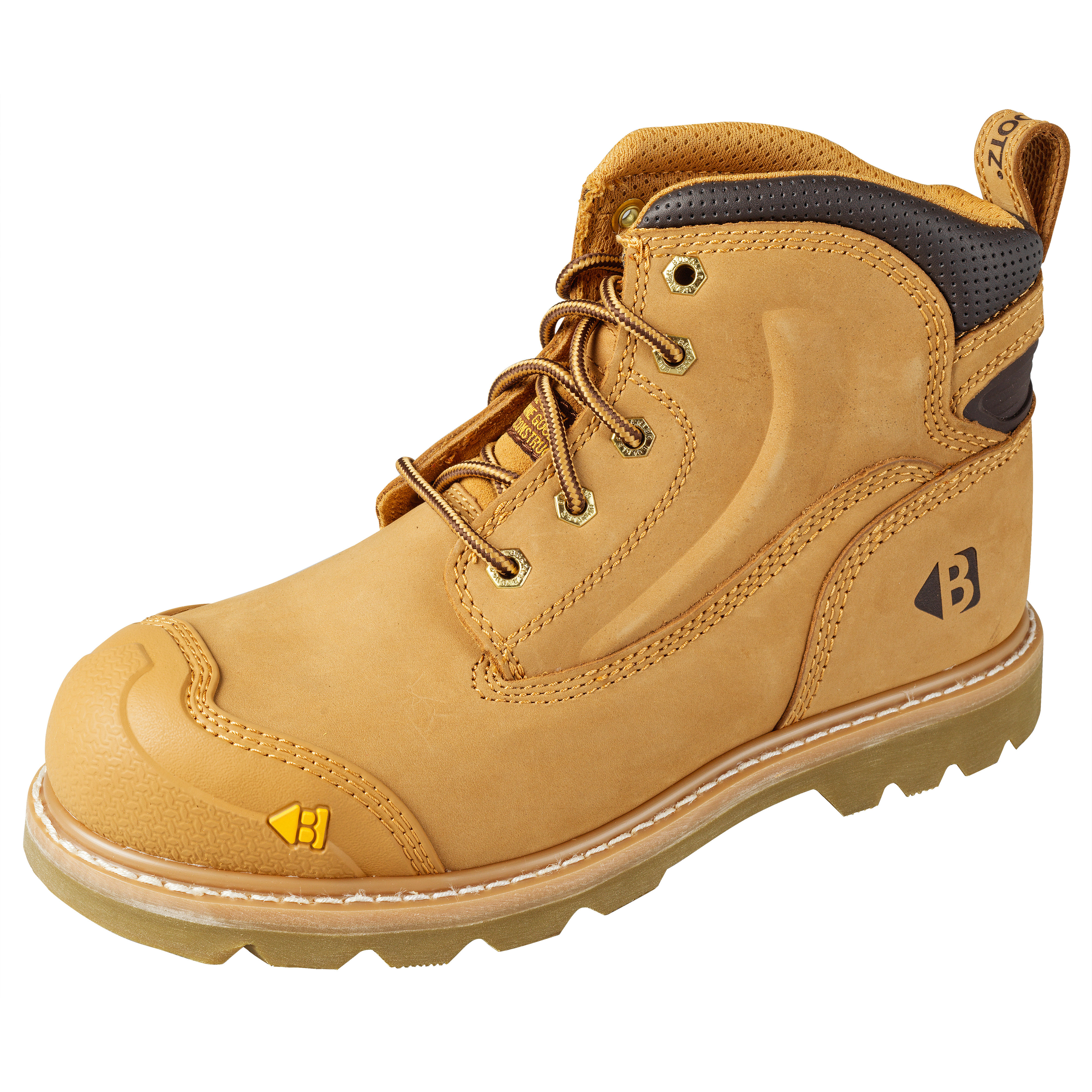 Buckler Goodyear Welted Safety Lace Boot Honey - B650SM