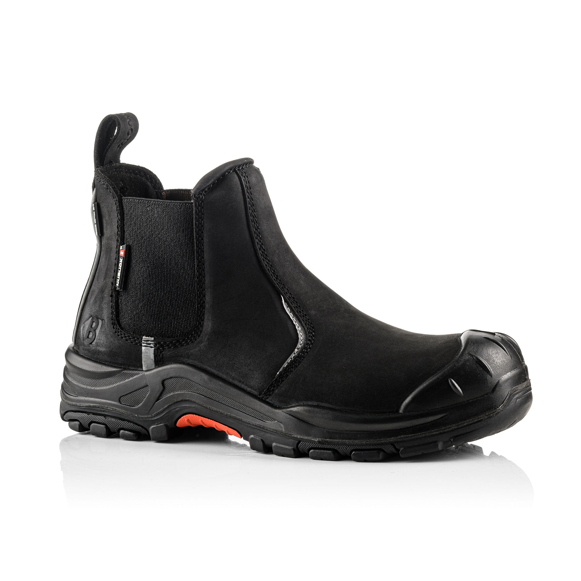 Buckler Nubuckz Safety Dealer Boots Black - NKZ101BK