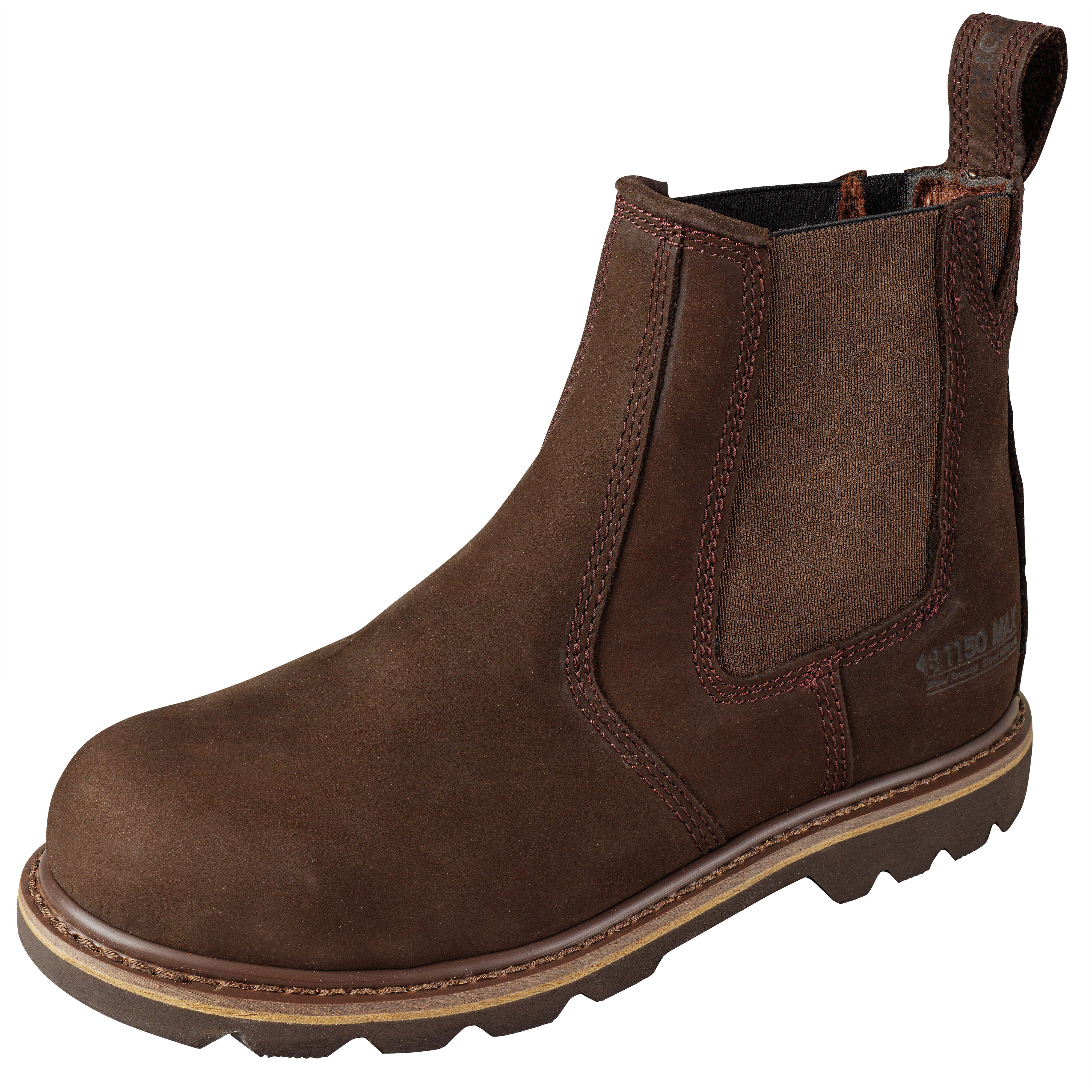 Buckler Buckflex Safety Dealer Boots Chocolate Oil Brown - B1150SM