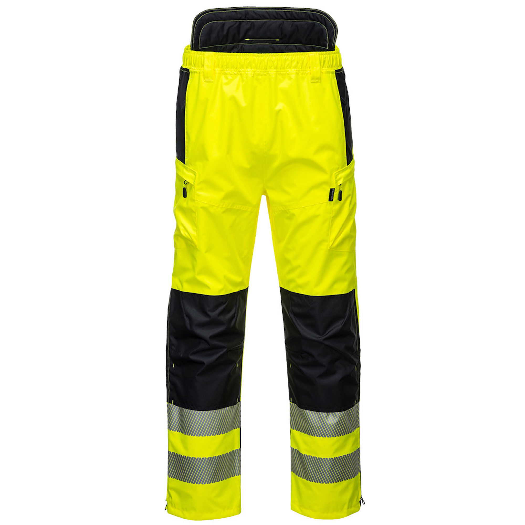 Portwest Hi-Vis Waterproof Extreme Work Trousers Yellow/Black