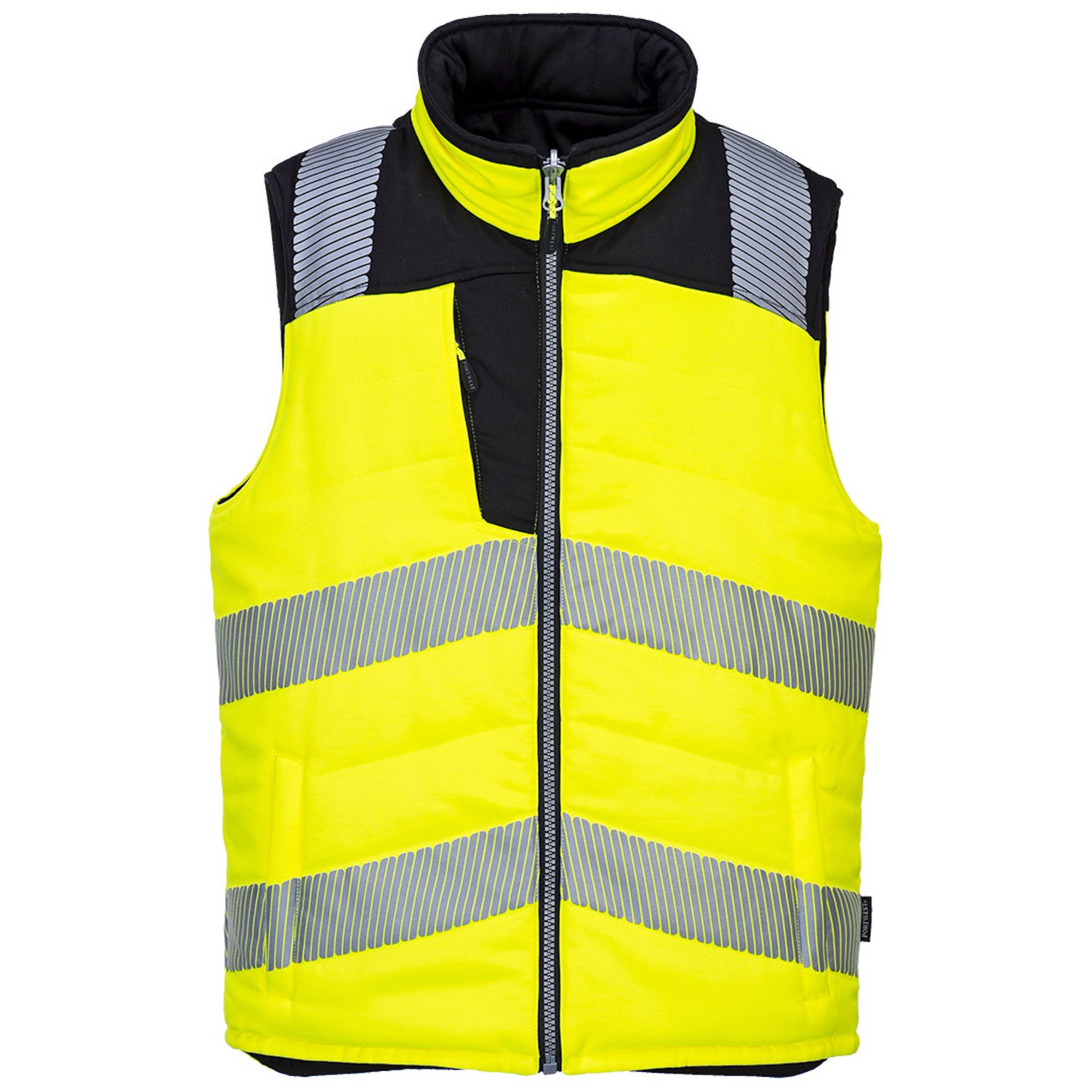 Portwest Hi-Vis Body Warmer Yellow/Black
