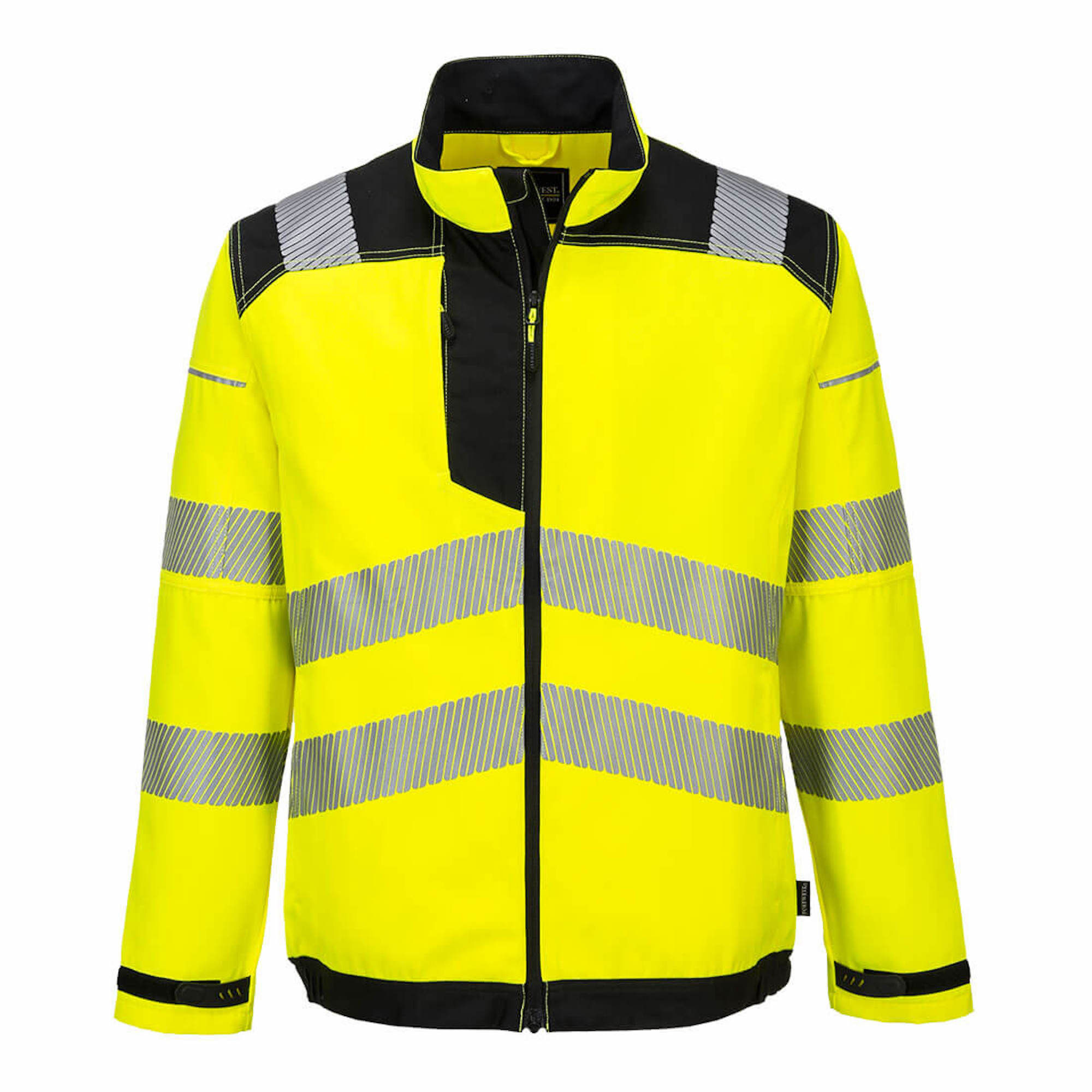 Portwest Hi-Vis Work Jacket Yellow/Black