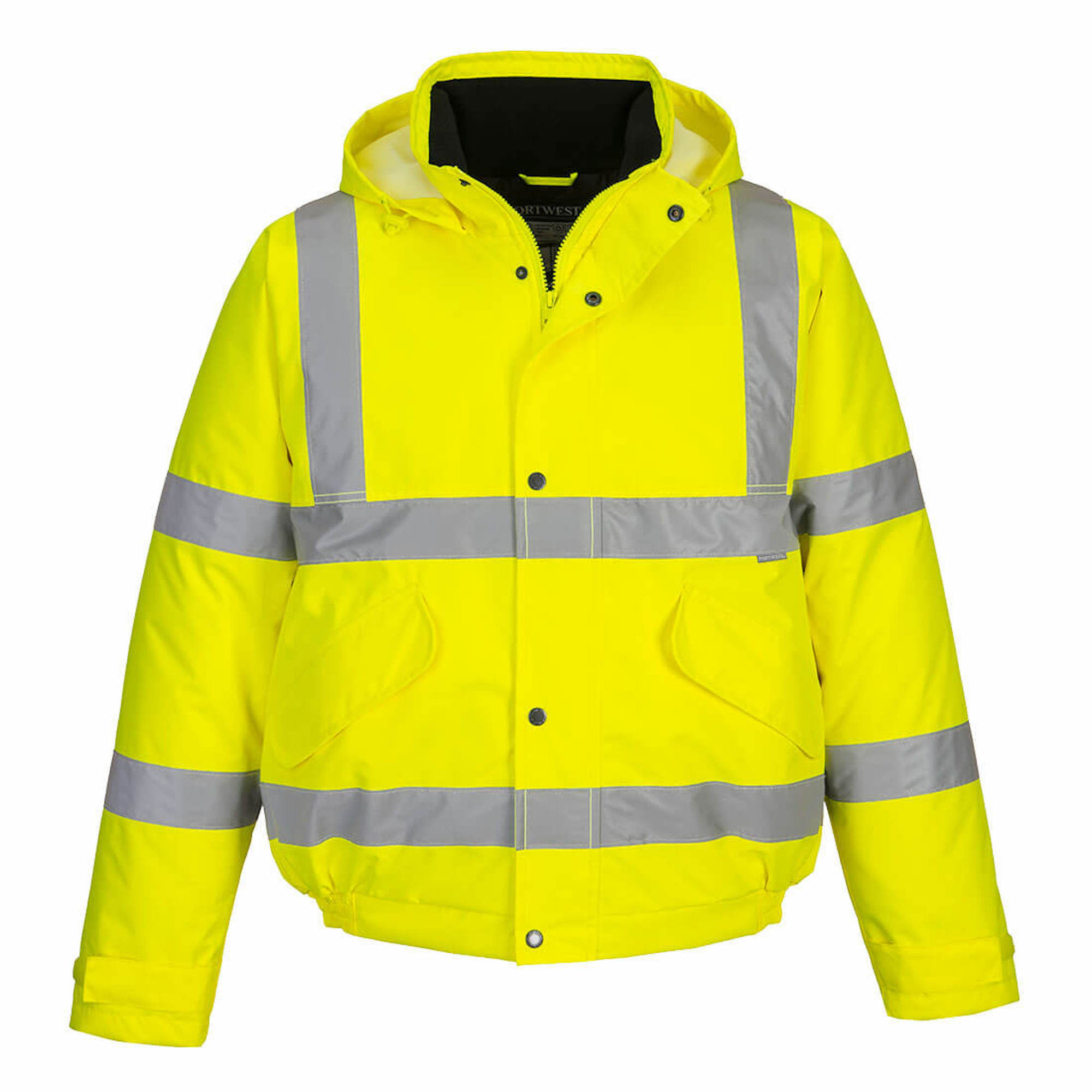 Portwest Hi-Vis Bomber Jacket Yellow