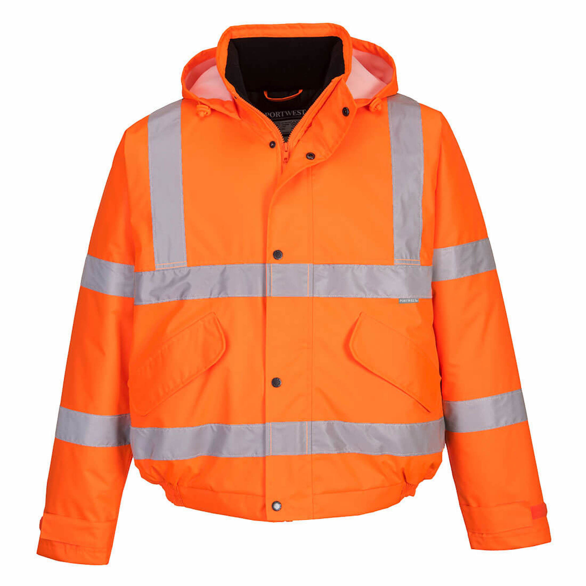 Portwest Hi Vis Bomber Jacket Orange