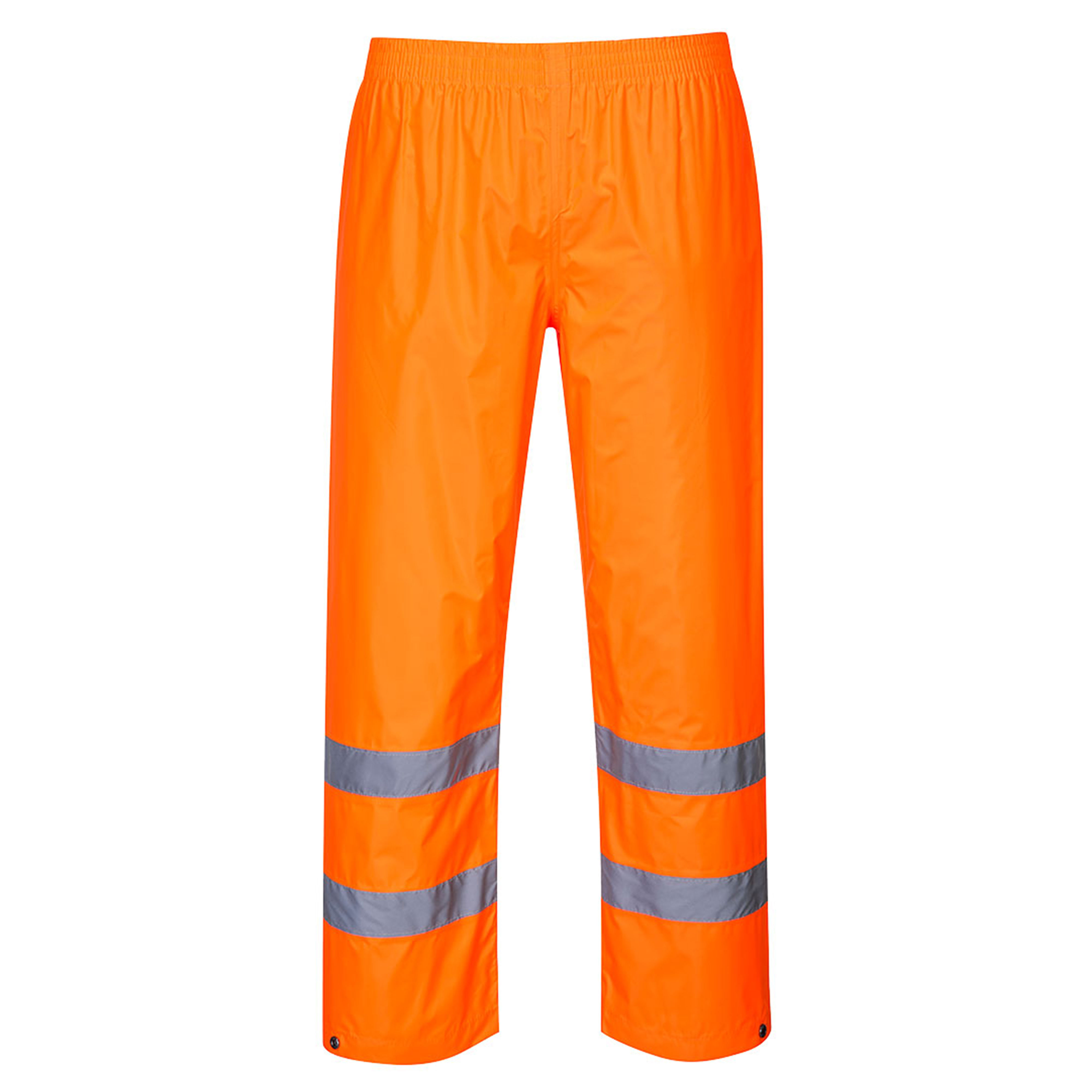 Portwest Hi-Vis Rain Trousers Orange XL