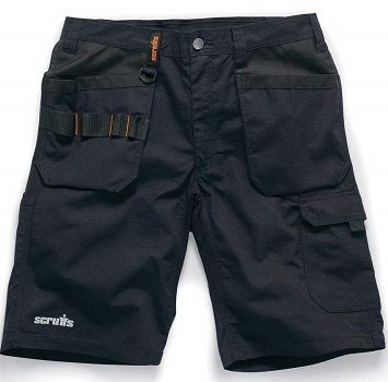 Scruffs Trade Flex Holster Shorts Black