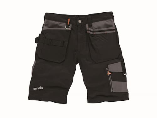 Scruffs Trade Work Shorts Black