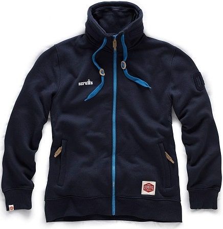 Scruffs Vintage Zip Thru Fleece Charcoal-XL