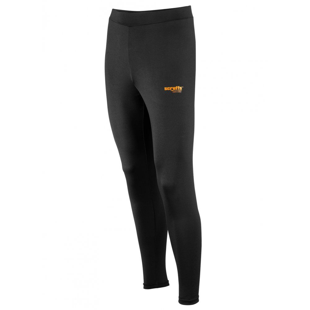 Scruffs Pro Base Layer Thermal Leggings - Black