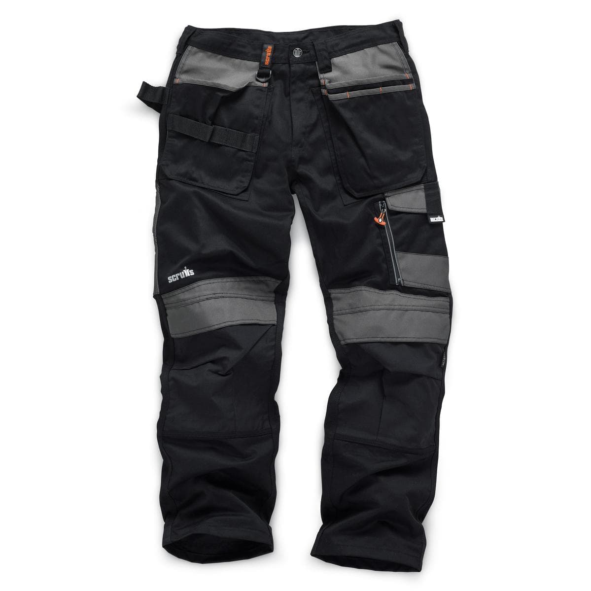 Scruffs 3D Trade Work Trousers - Black/Grey