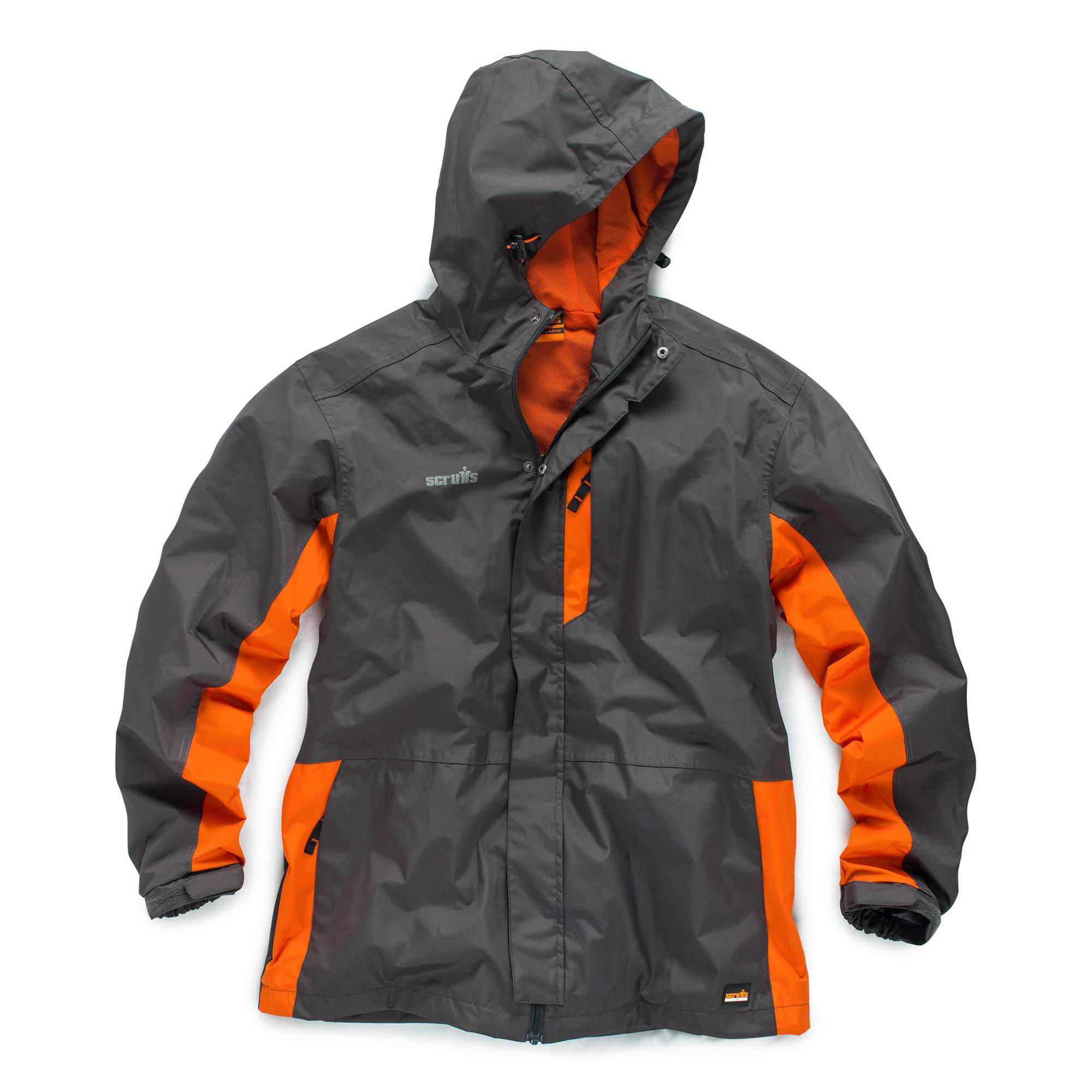 Scruffs Worker Jacket Graphite/Orange
