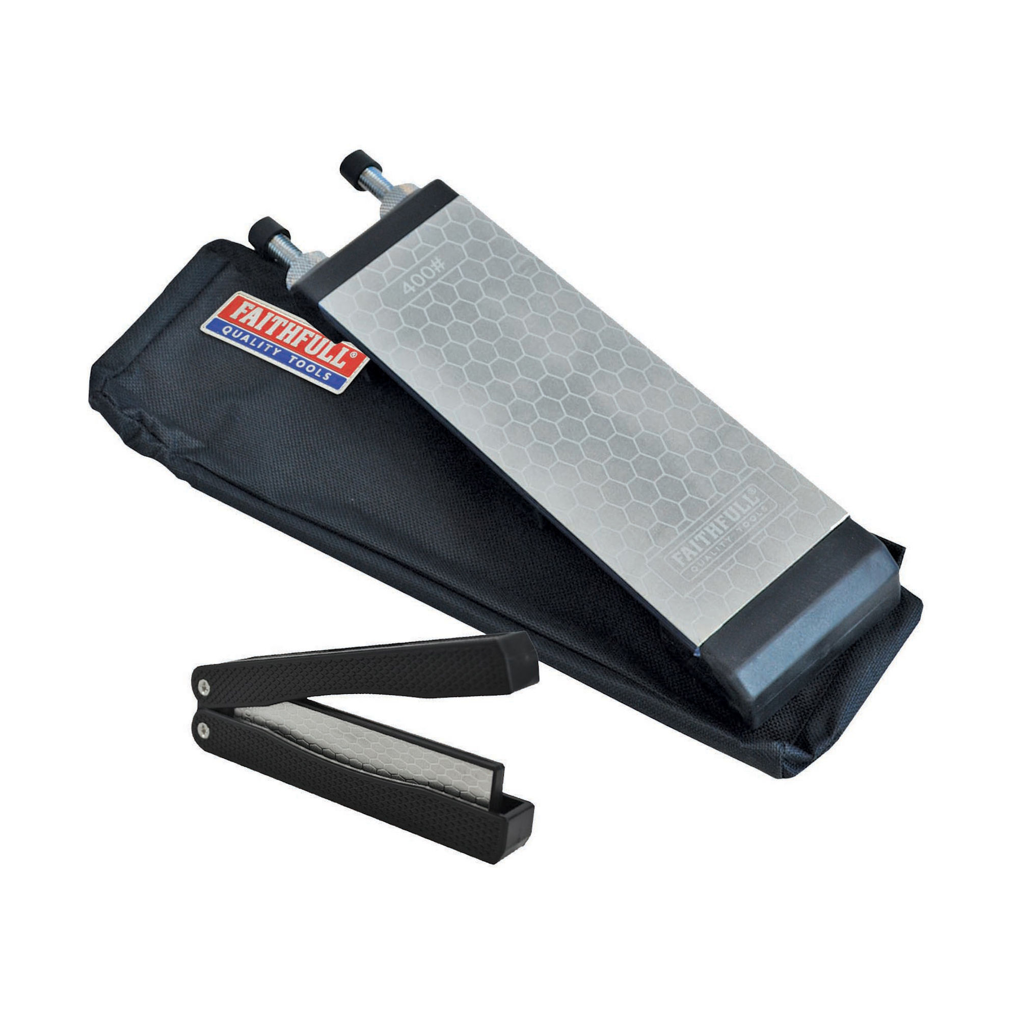 Faithfull Diamond Kit with Folding Sharpener