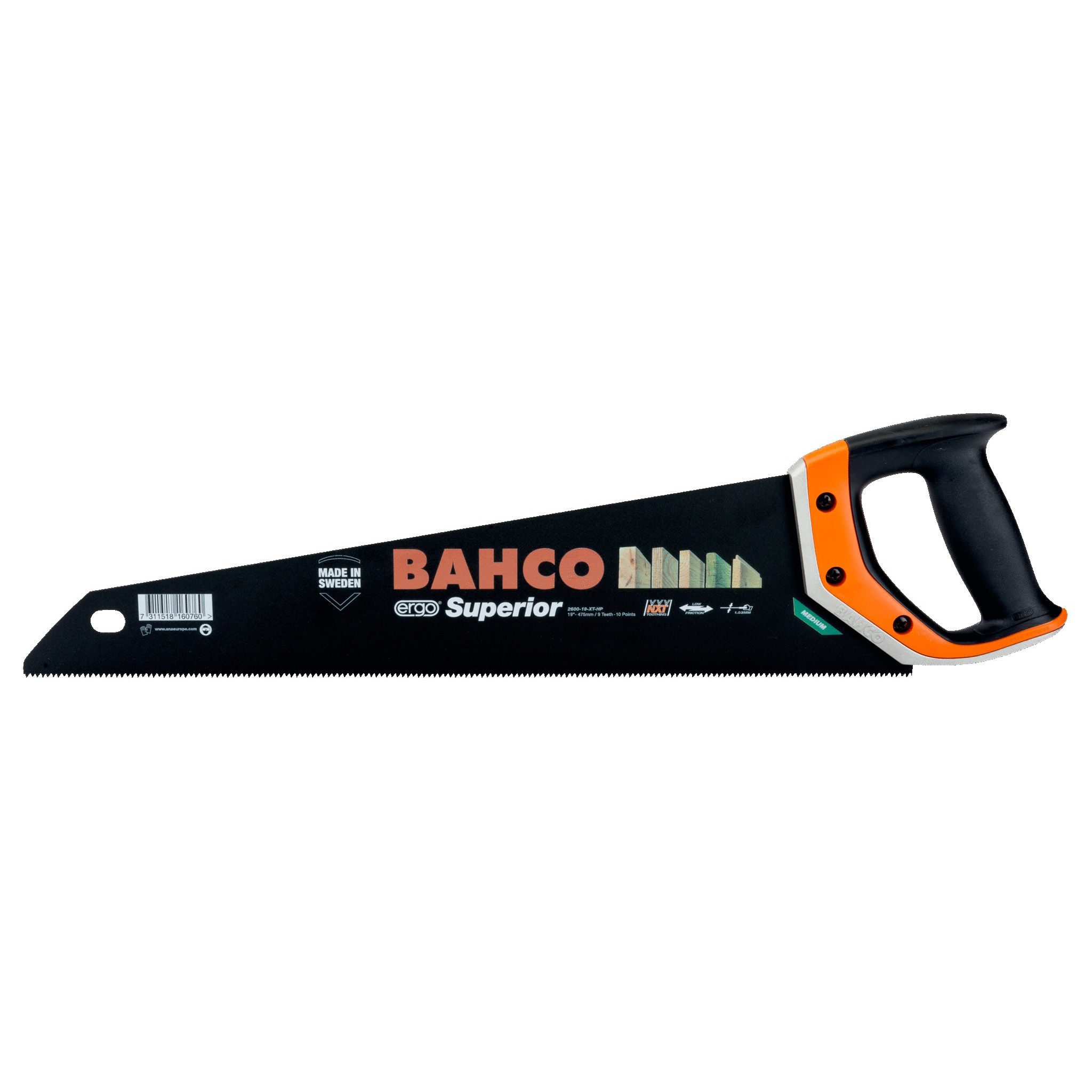 Bahco Ergo Superior Saw 22" - 2600XT