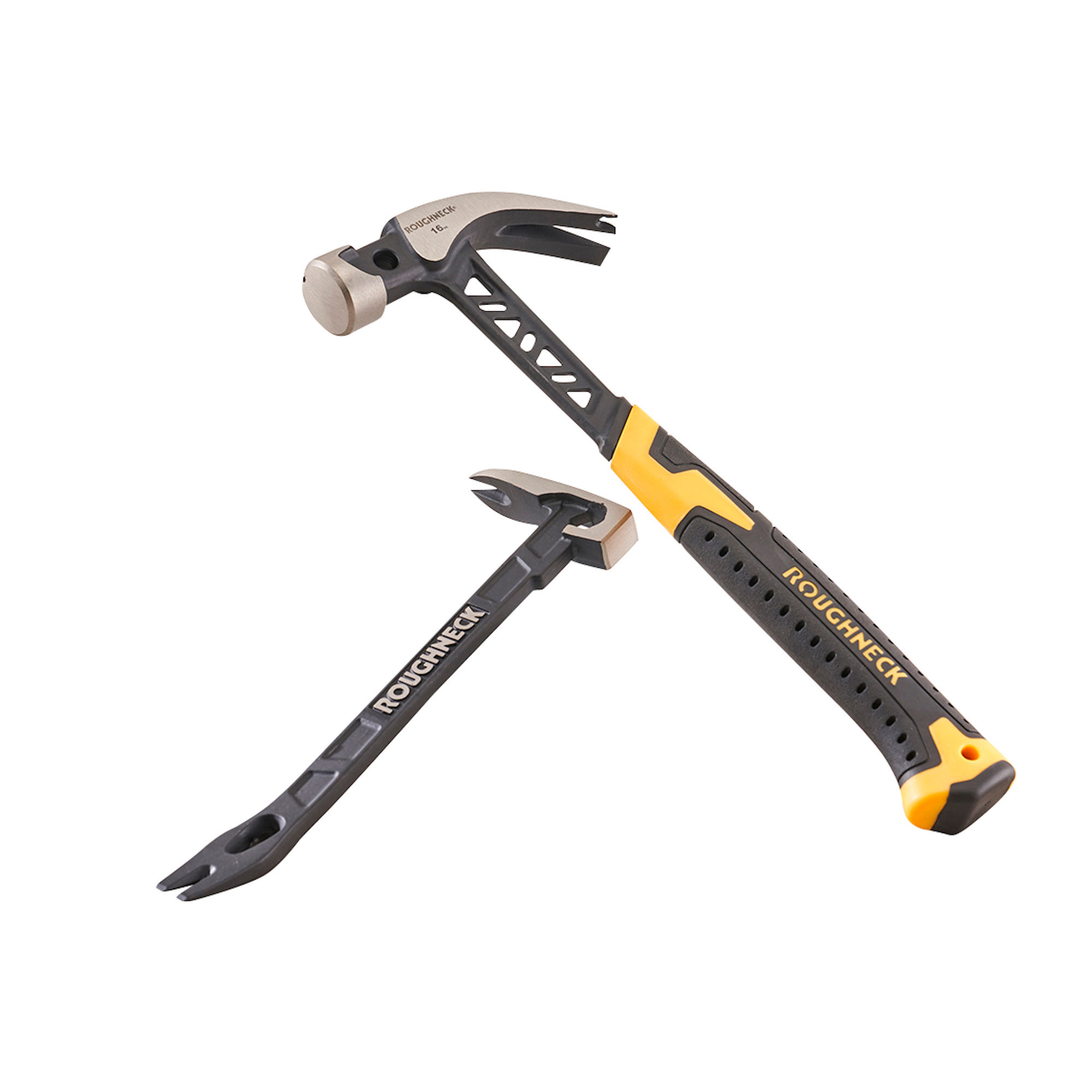 Roughneck Gorilla Claw Hammer 20oz and Claw Bar 10"