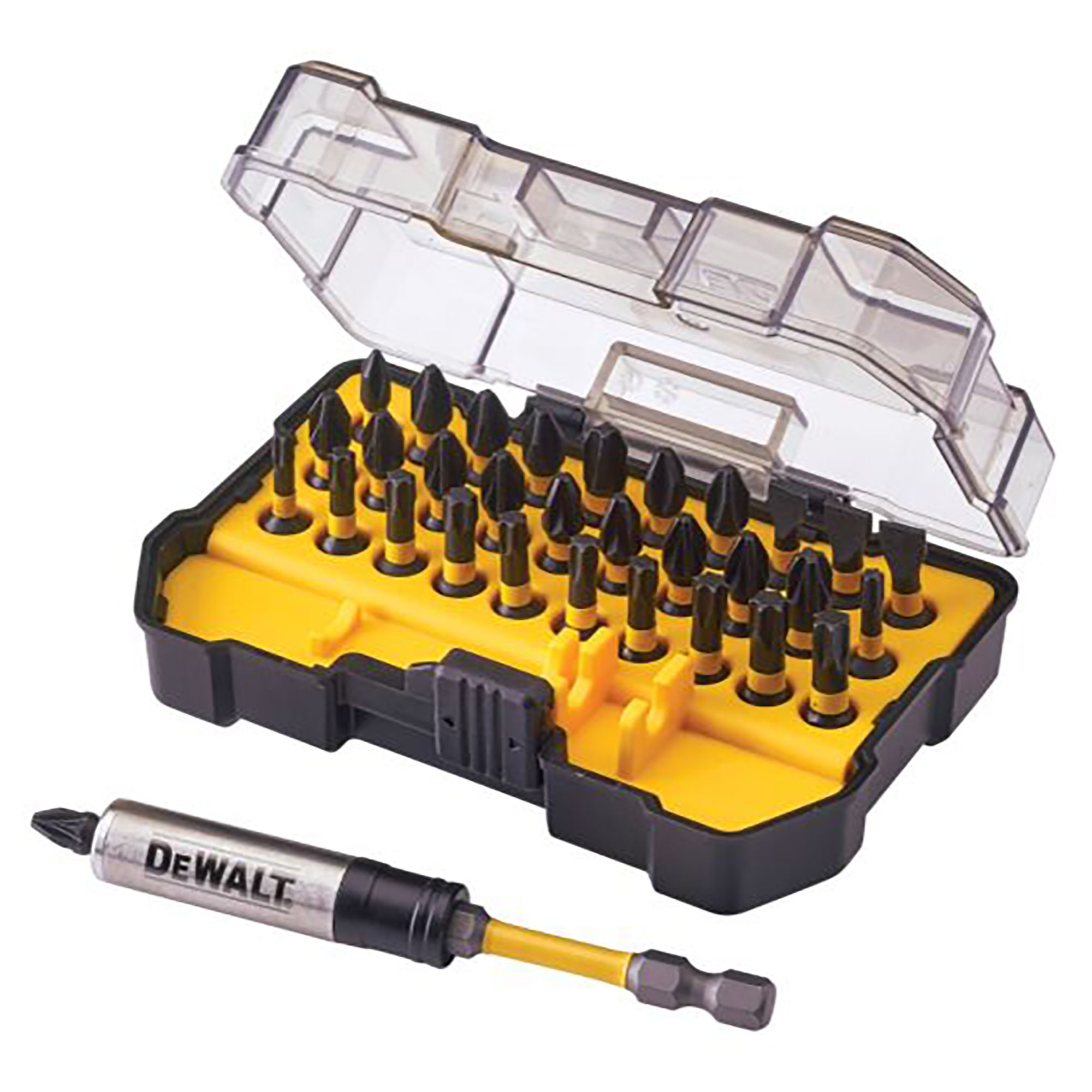 DeWalt Flextorq Impact Screwdriver Bit Set and Holder (32 Piece) XMS21BITSET