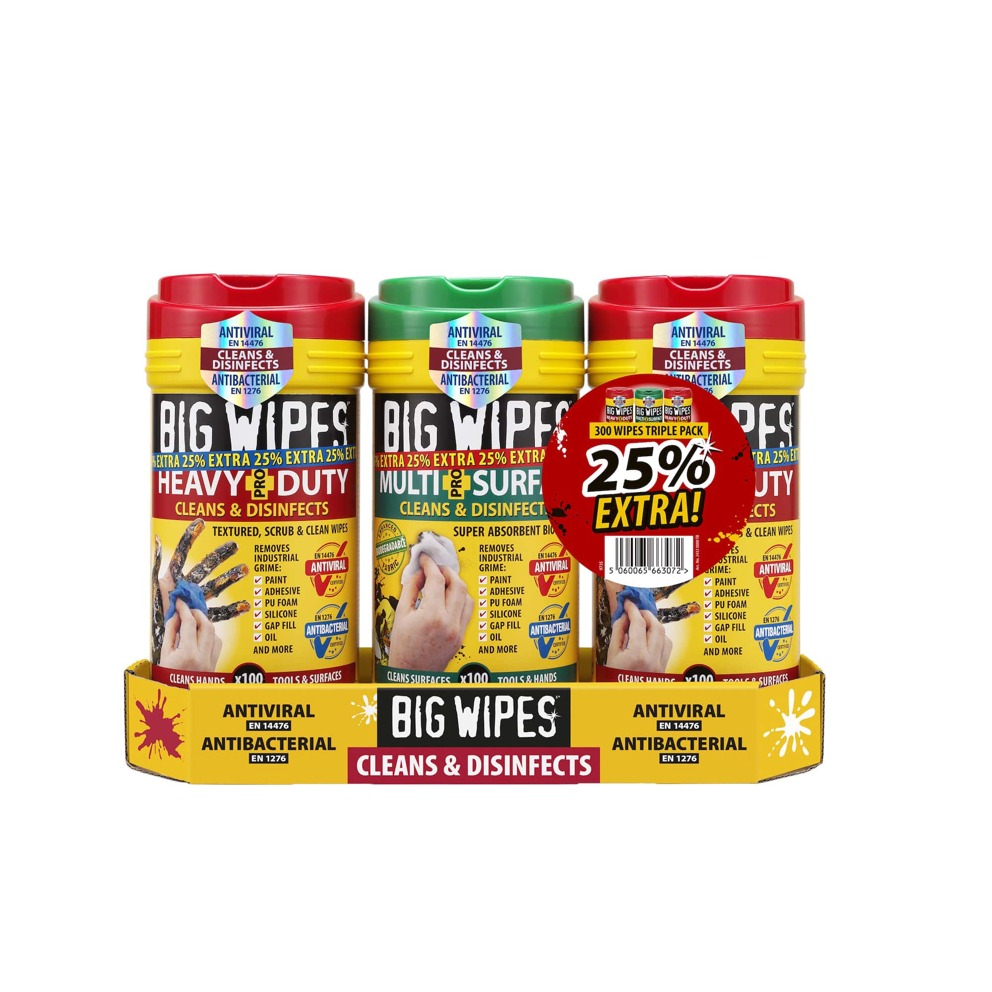 Big Wipes Hand Wipes (Triple Pack)