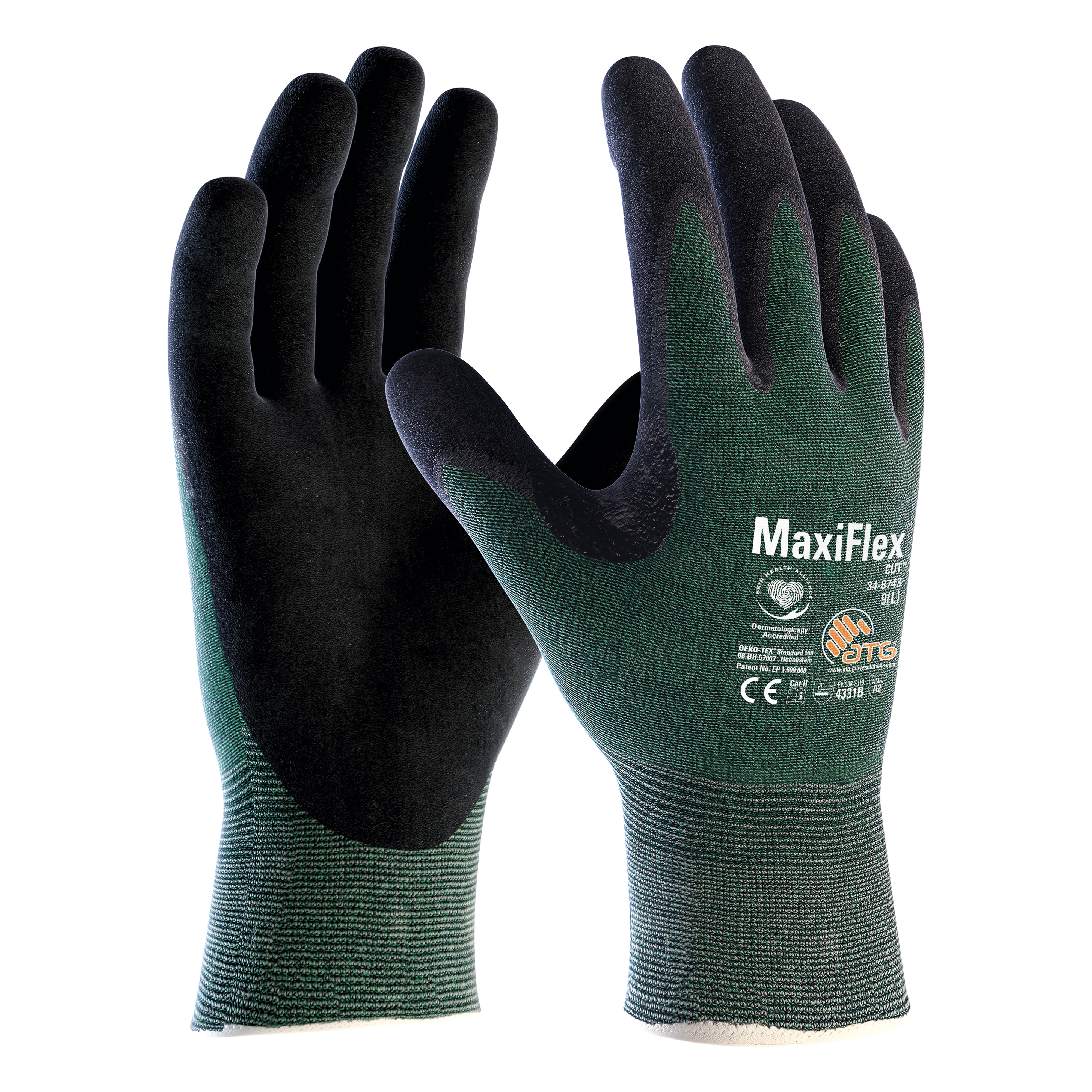 ATG MaxiFlex Cut Lightweight Palm-Coated Gloves